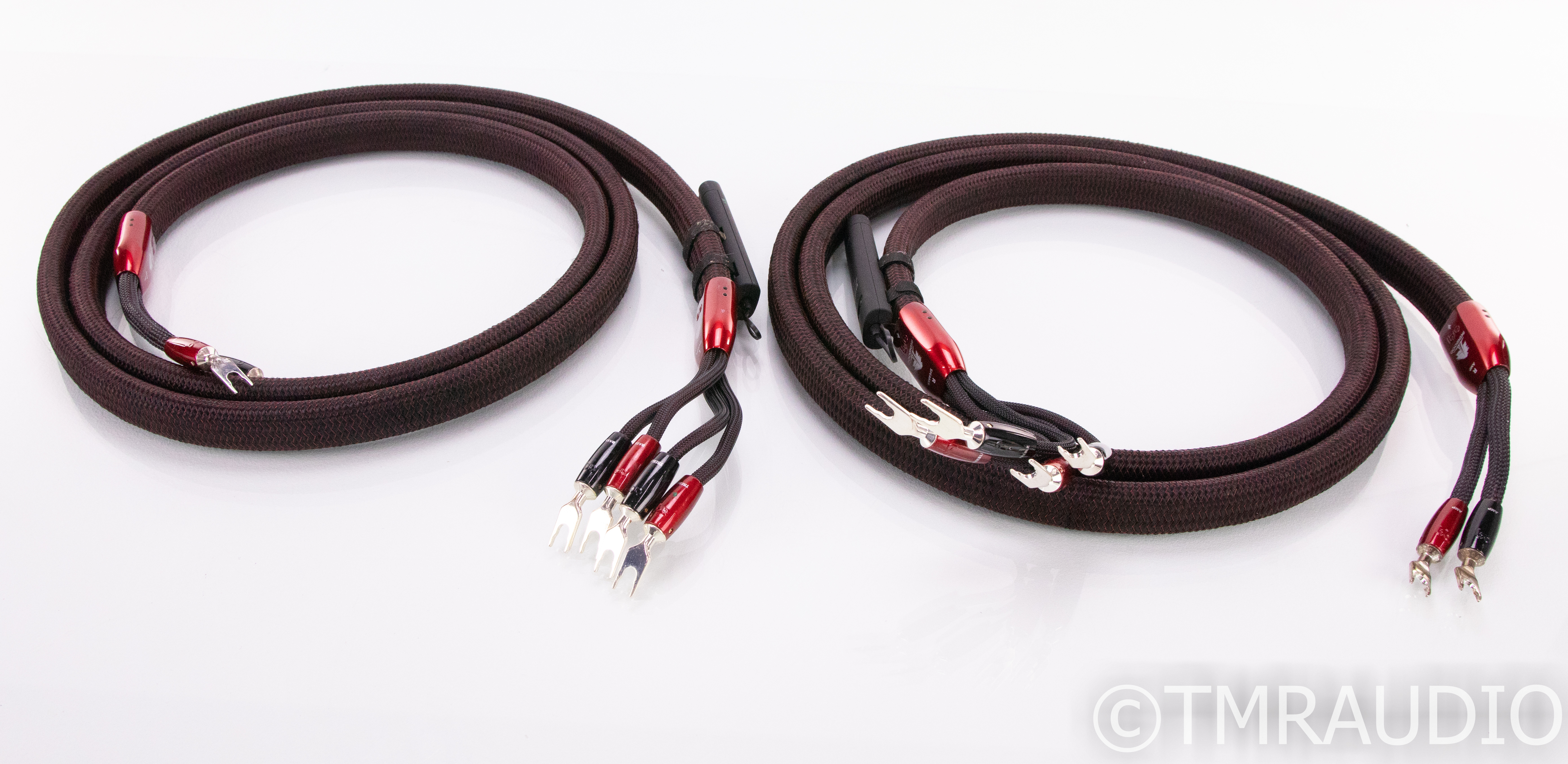 AudioQuest Redwood BiWire Speaker Cables; 10ft Pair; 72v DBS - The