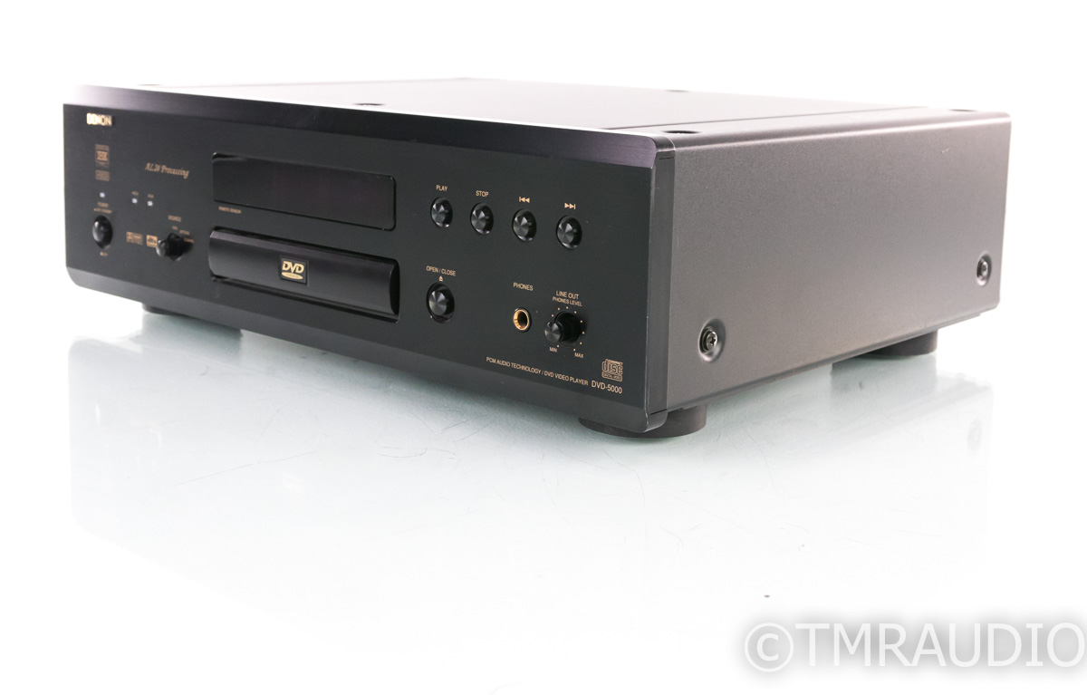 ジャンク】 DVDビデオプレーヤー DENON：DVD-5000 (映像系動作
