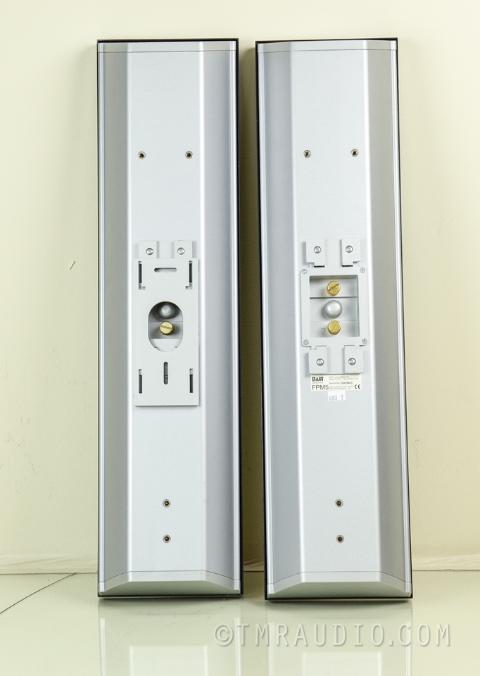 B&W FPM5 Flat Panel Audiophile Speakers; Bowers Wilkins The