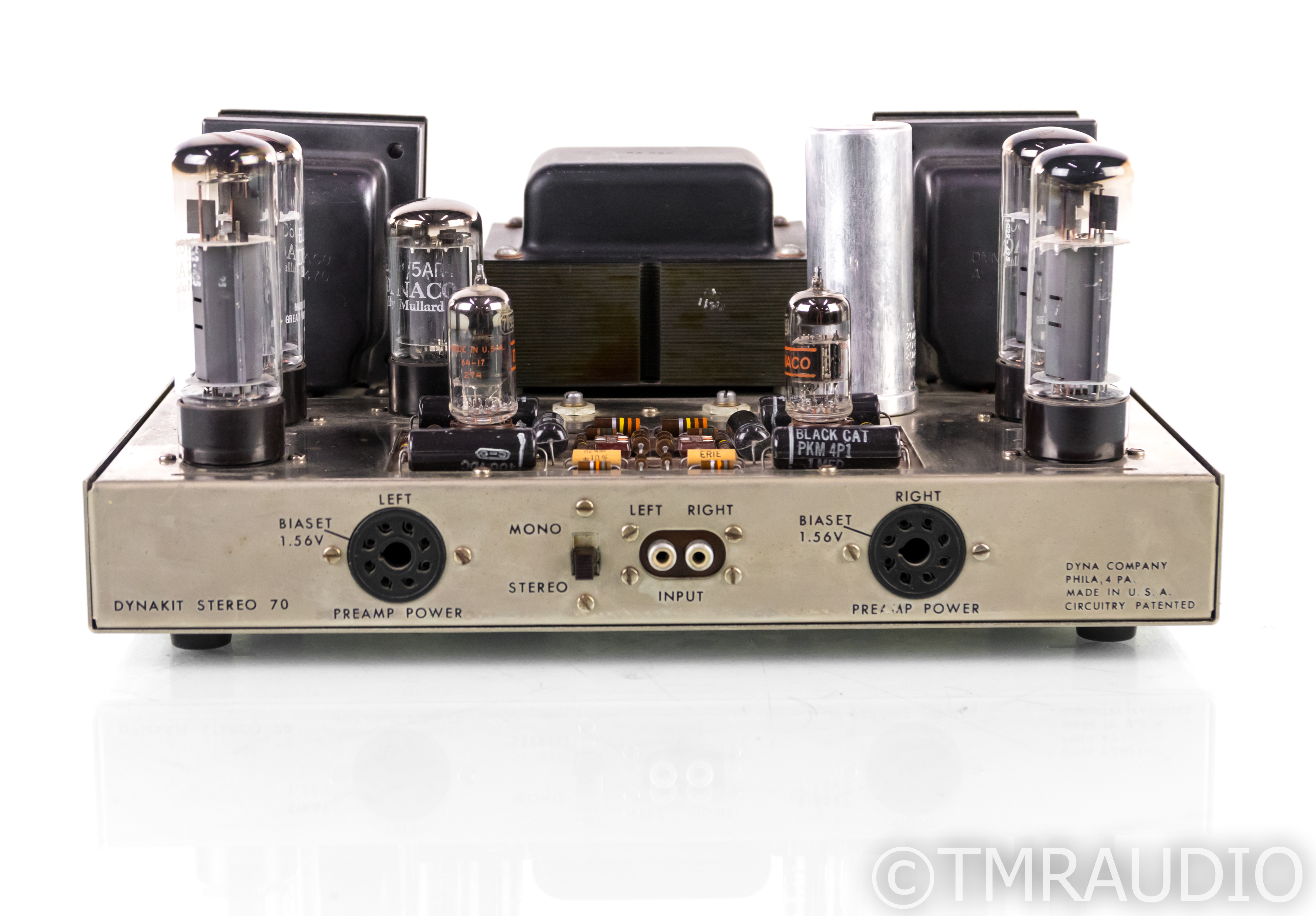 DYNACO ダイナコ Stereo70(ST-70) 真空管パワーアンプ DYNACO Stereo-70の仕様 ダイナコ