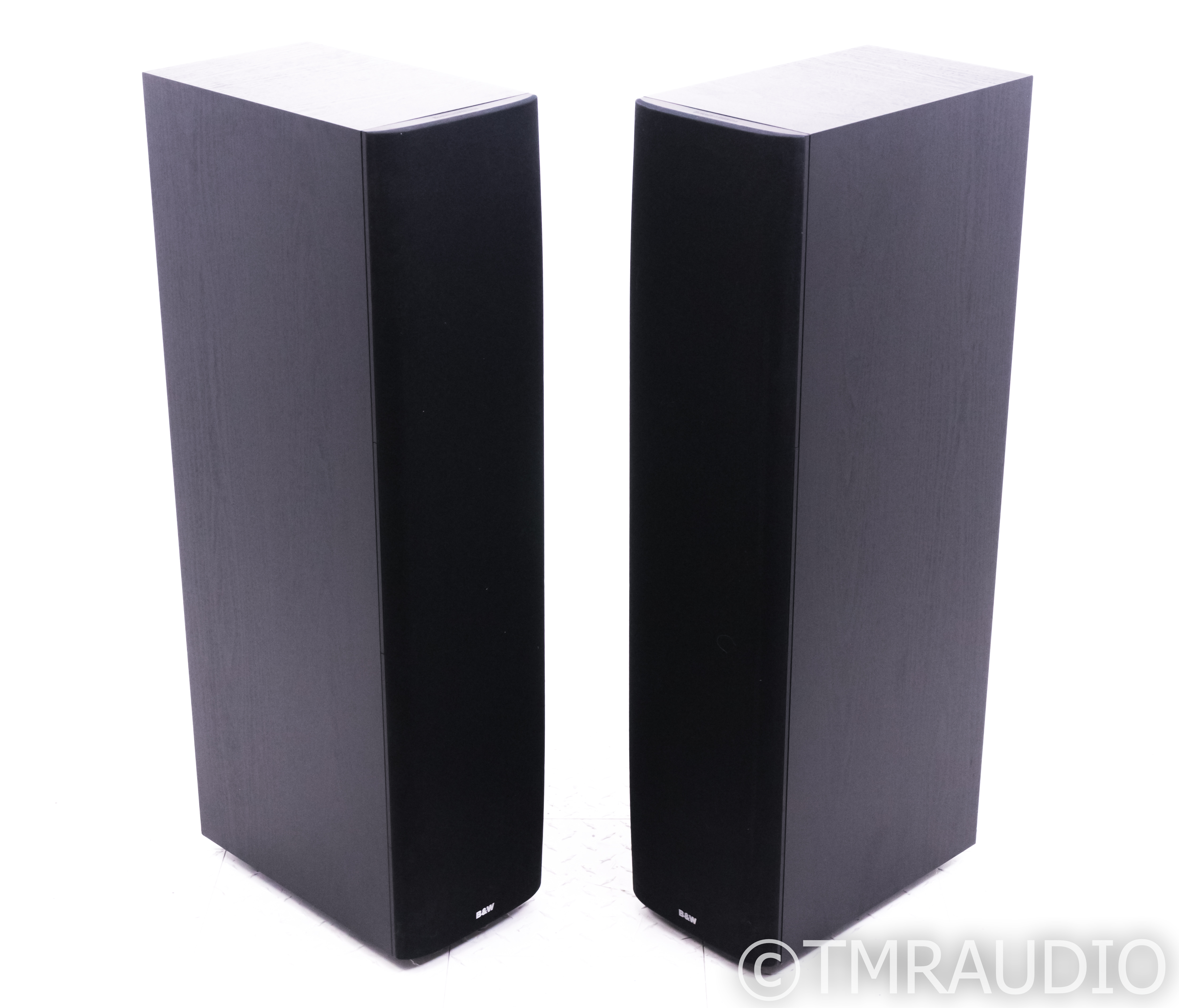 B&W DM604 S3 Floorstanding Speakers; Black Ash Pair; DM