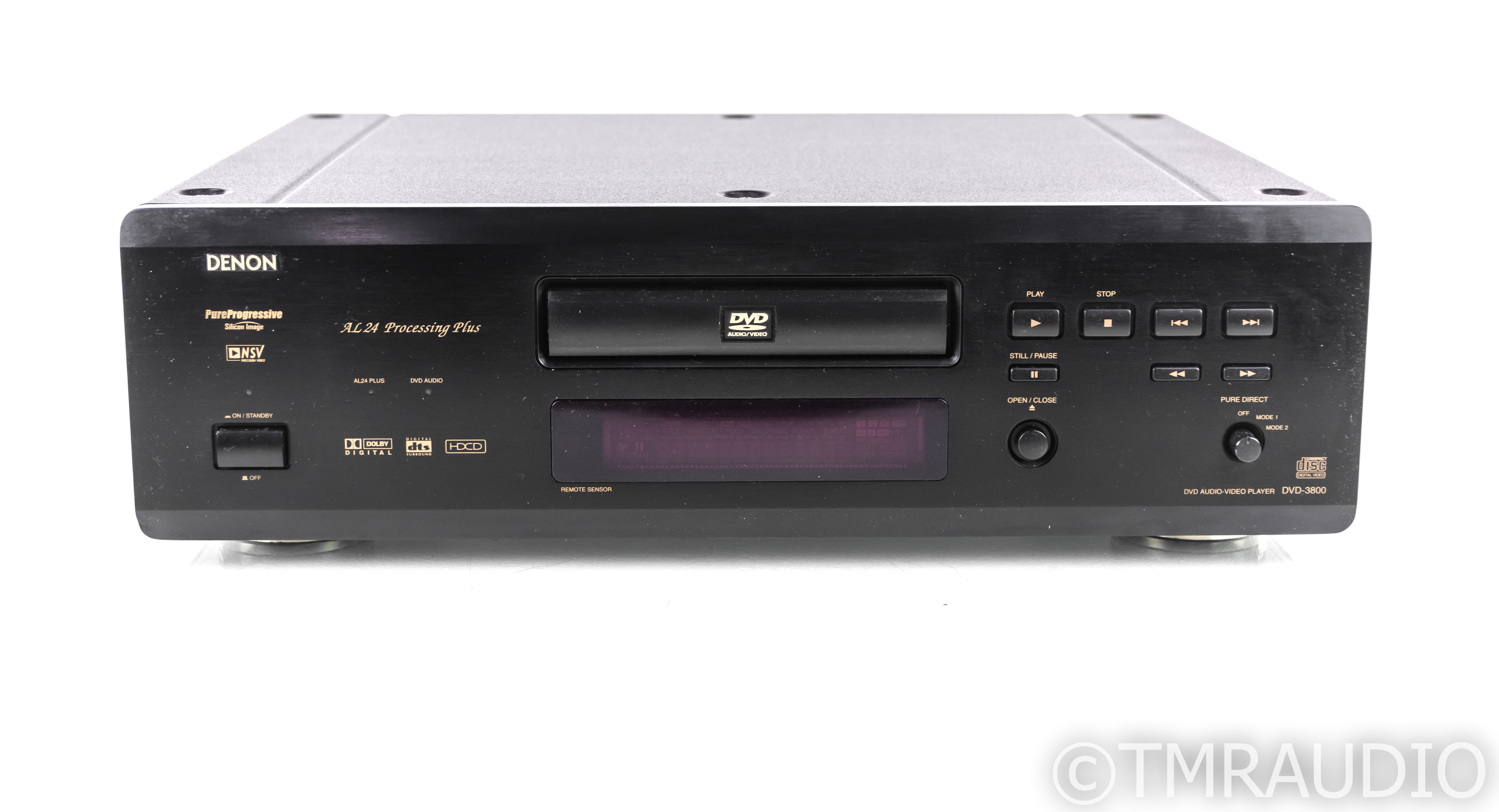 Denon DVD-3800 DVD / CD Player; DVD3800; Remote; HDCD