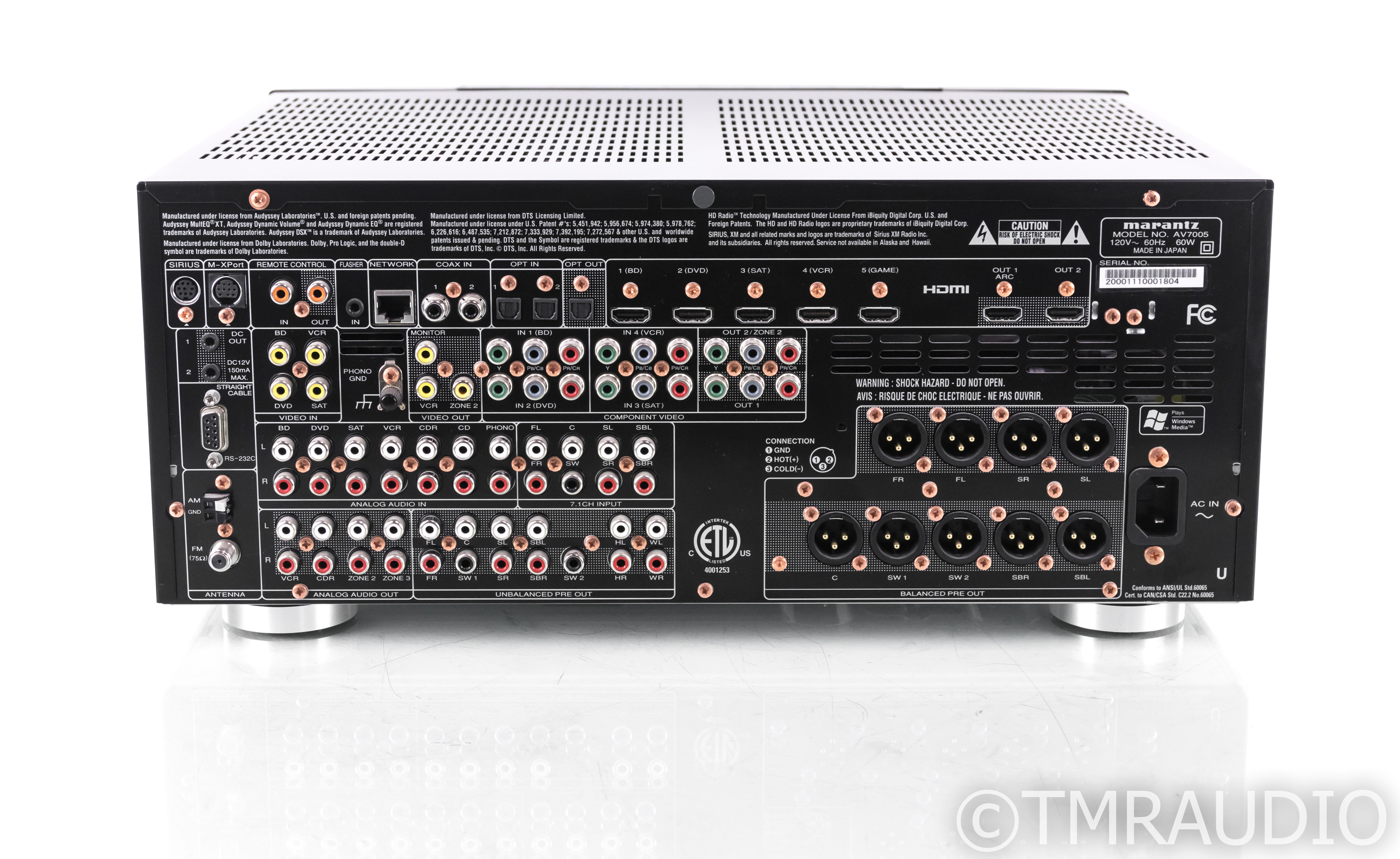 Marantz AV7005 7.1 Channel Home Theater Processor