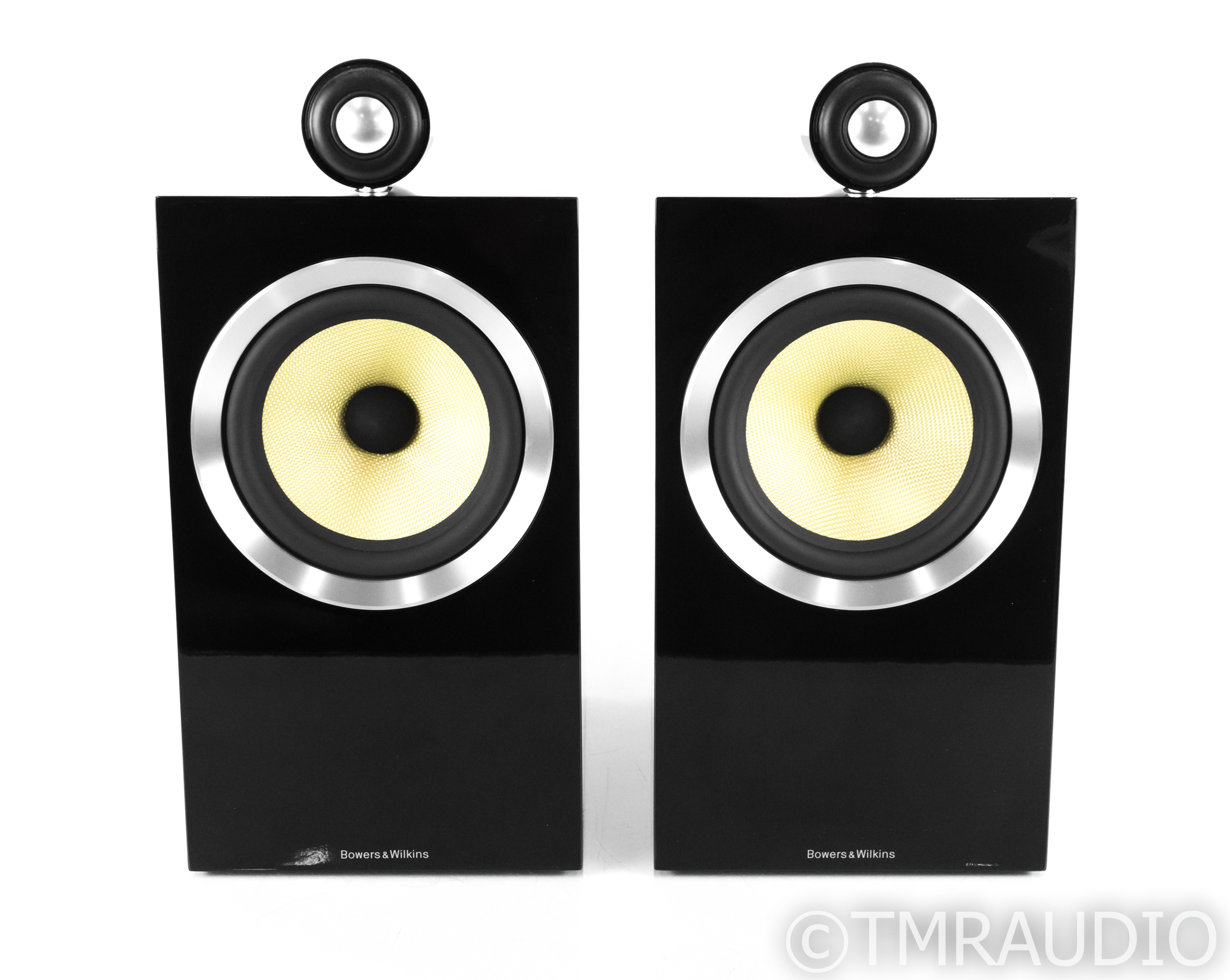 B＆W CM6S2 B&W CM6 S2 Bookshelf Speakers; Gloss Black Pair; CM6S2 (SOLD