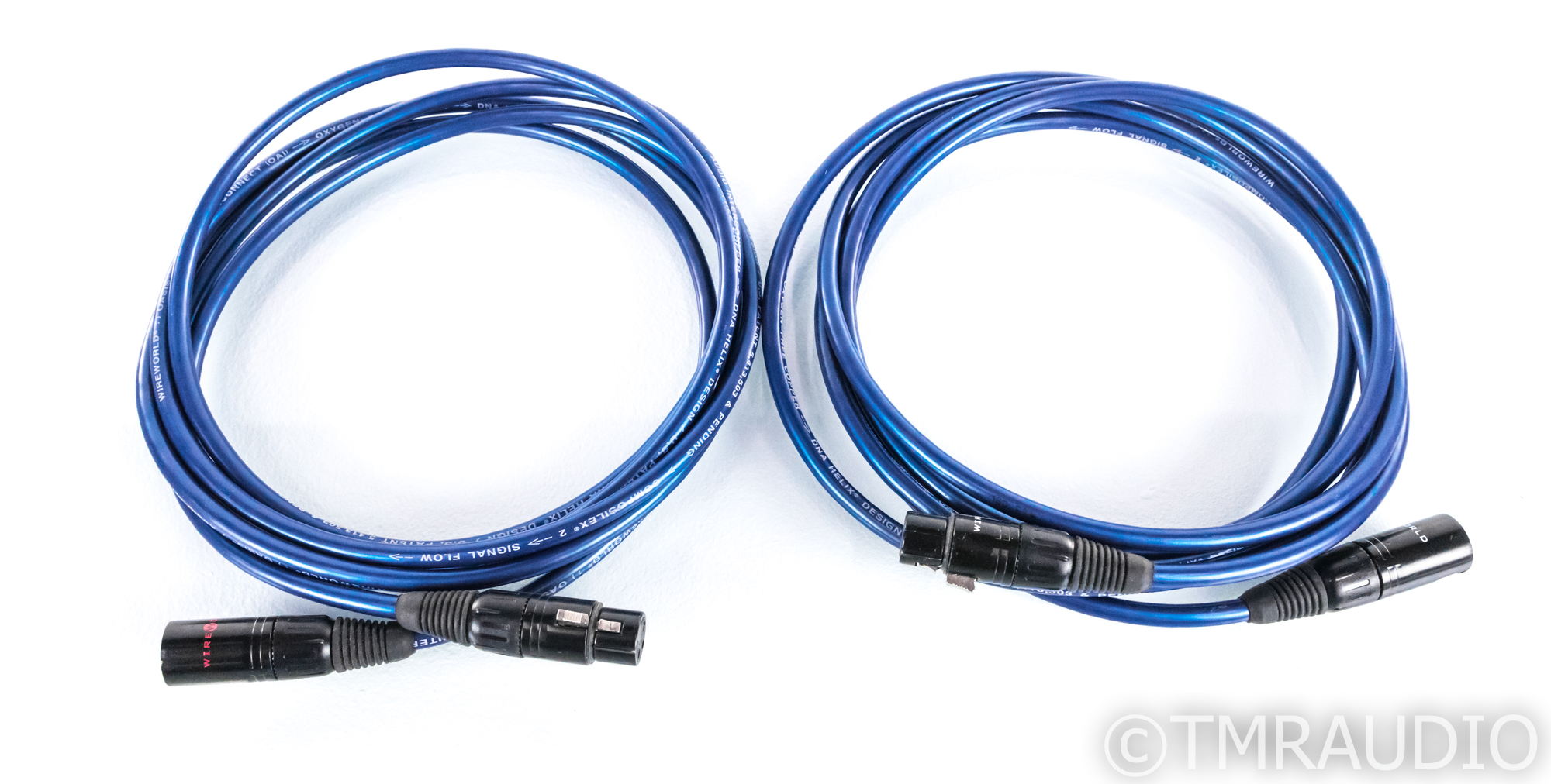 WireWorld Oasis 7 XLR Cables; 10ft Pair Balanced