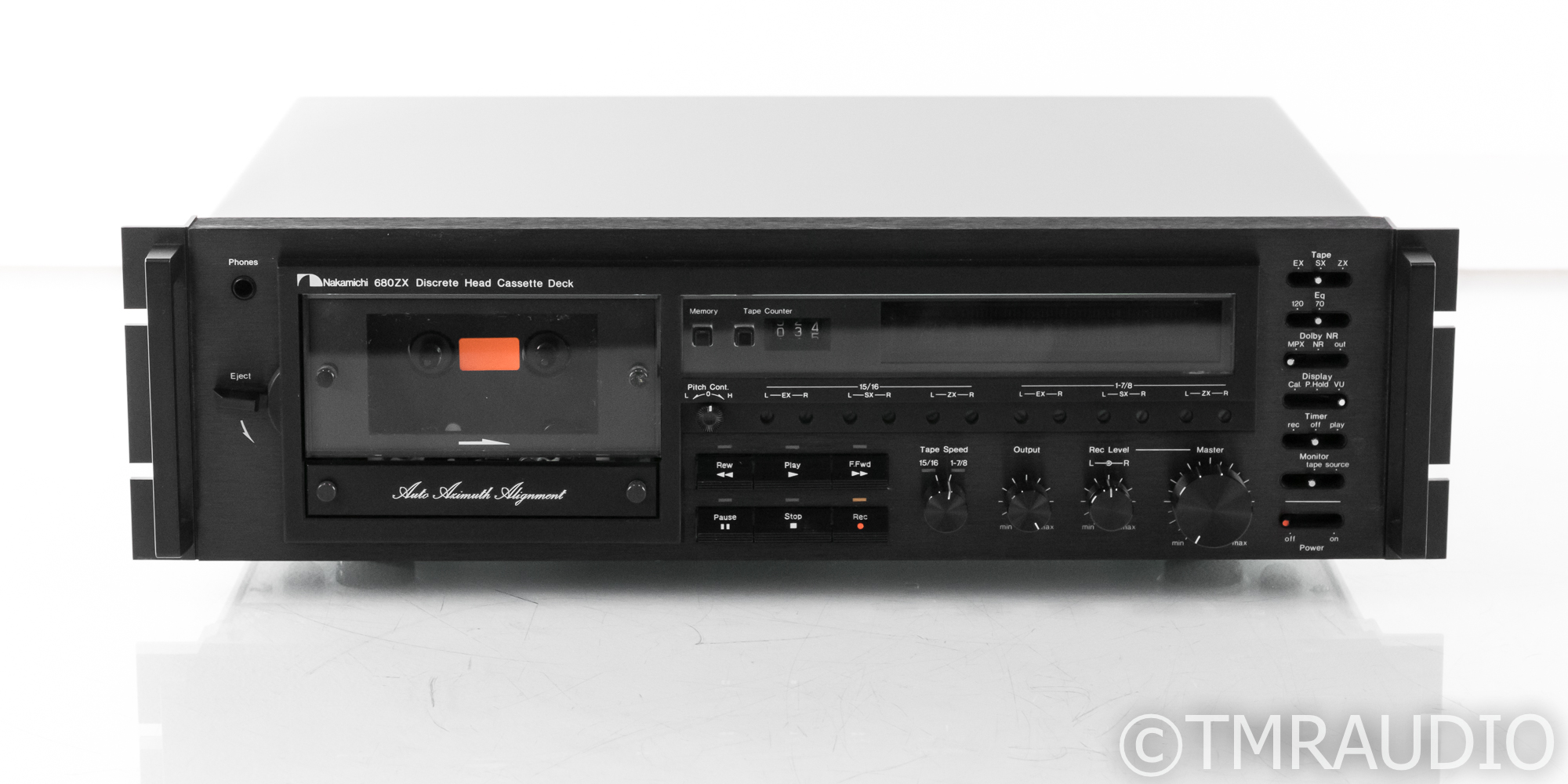 Nakamichi 680ZX Vintage Cassette Tape Recorder; 680-ZX; AS-IS (Won 