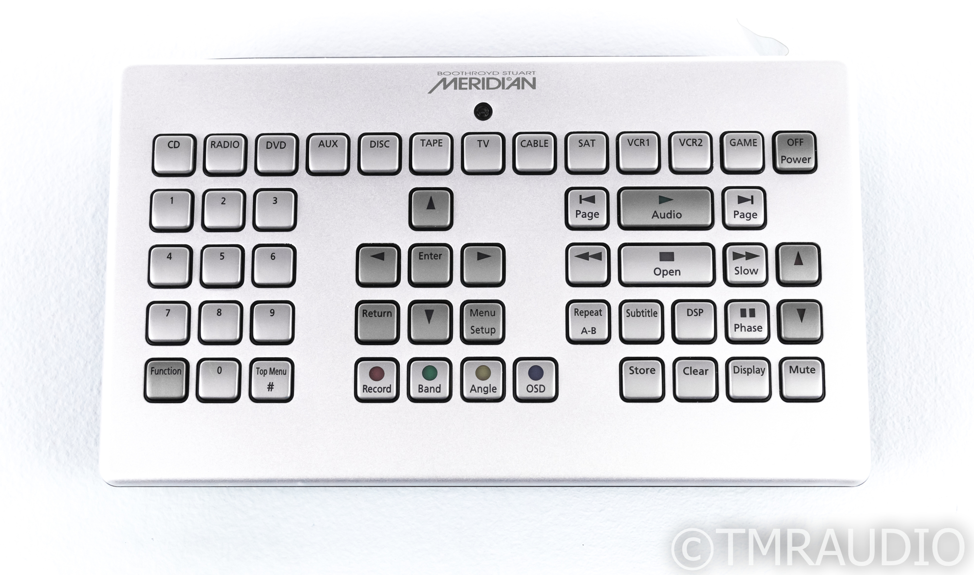 Meridian MSR+ Home Theater System Remote; Silver - The Music Room 