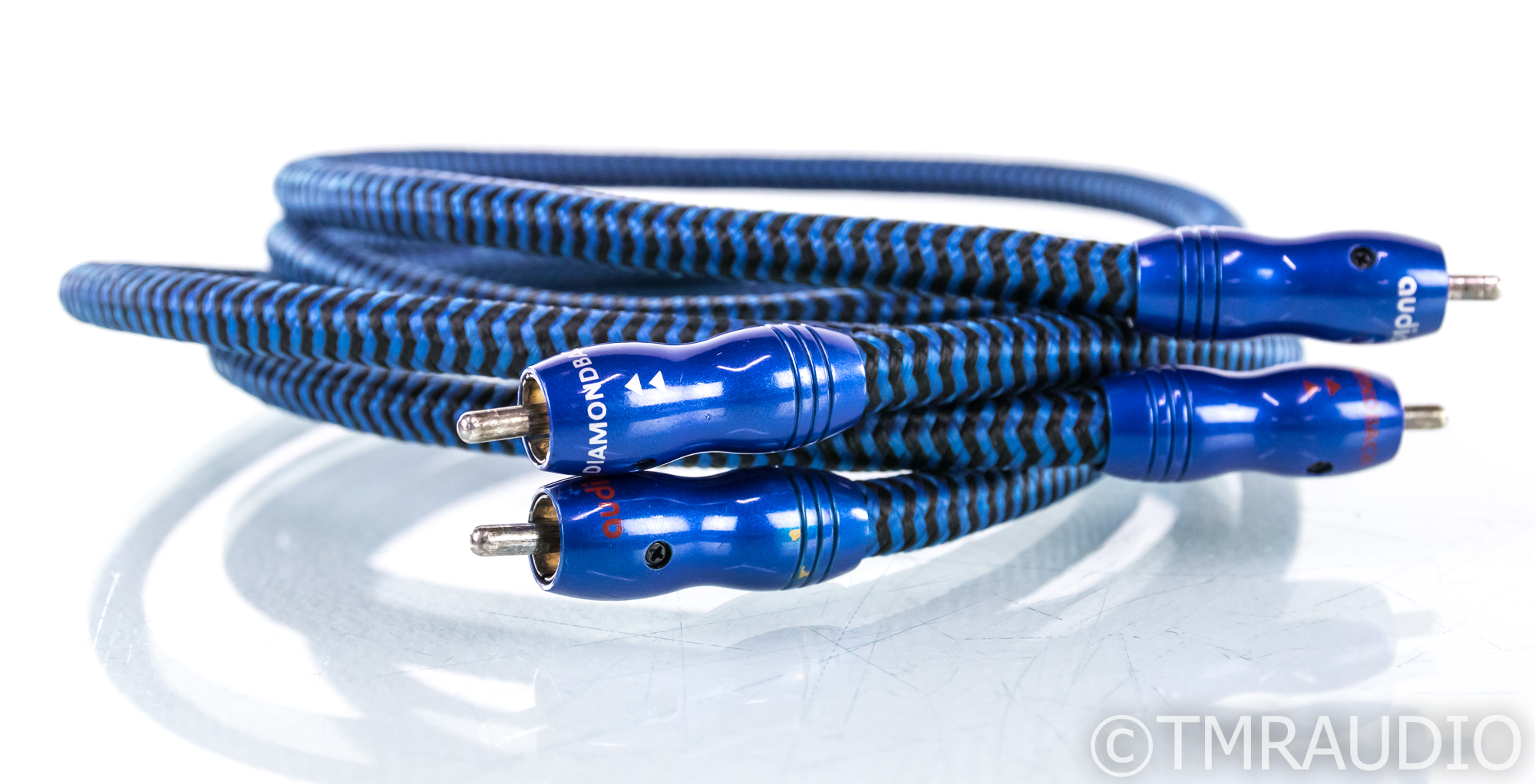 RCAケーブル audioquest DIAMONDBACK 1m×2 Audioquest Diamondback RCA Cables; 1m Pair Interconnects