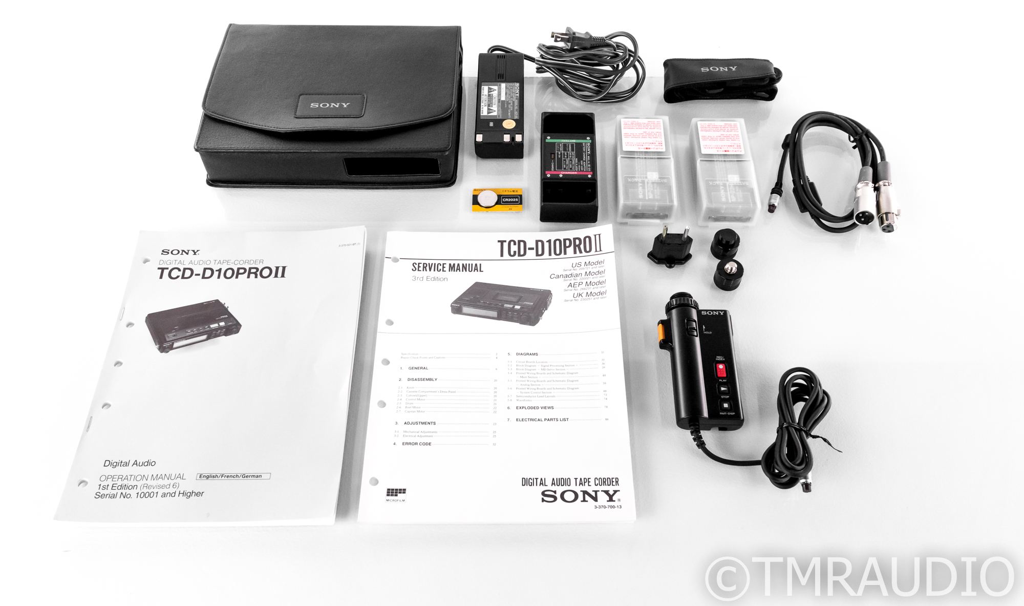 Sony TCD-D10 Pro II Vintage Portable DAT Recorder