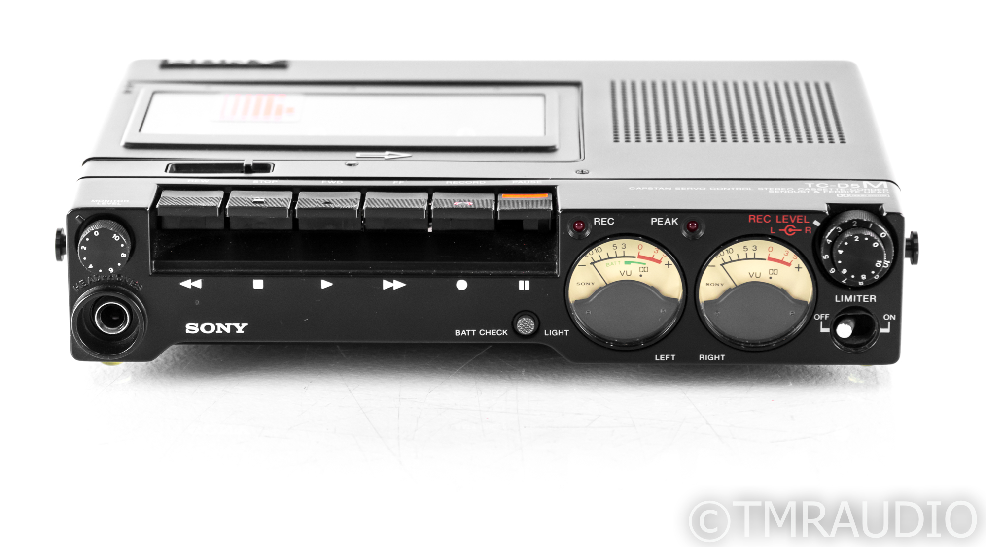 Sony TC-D5M Vintage Portable Cassette Tape Recorder; TCD5M - The