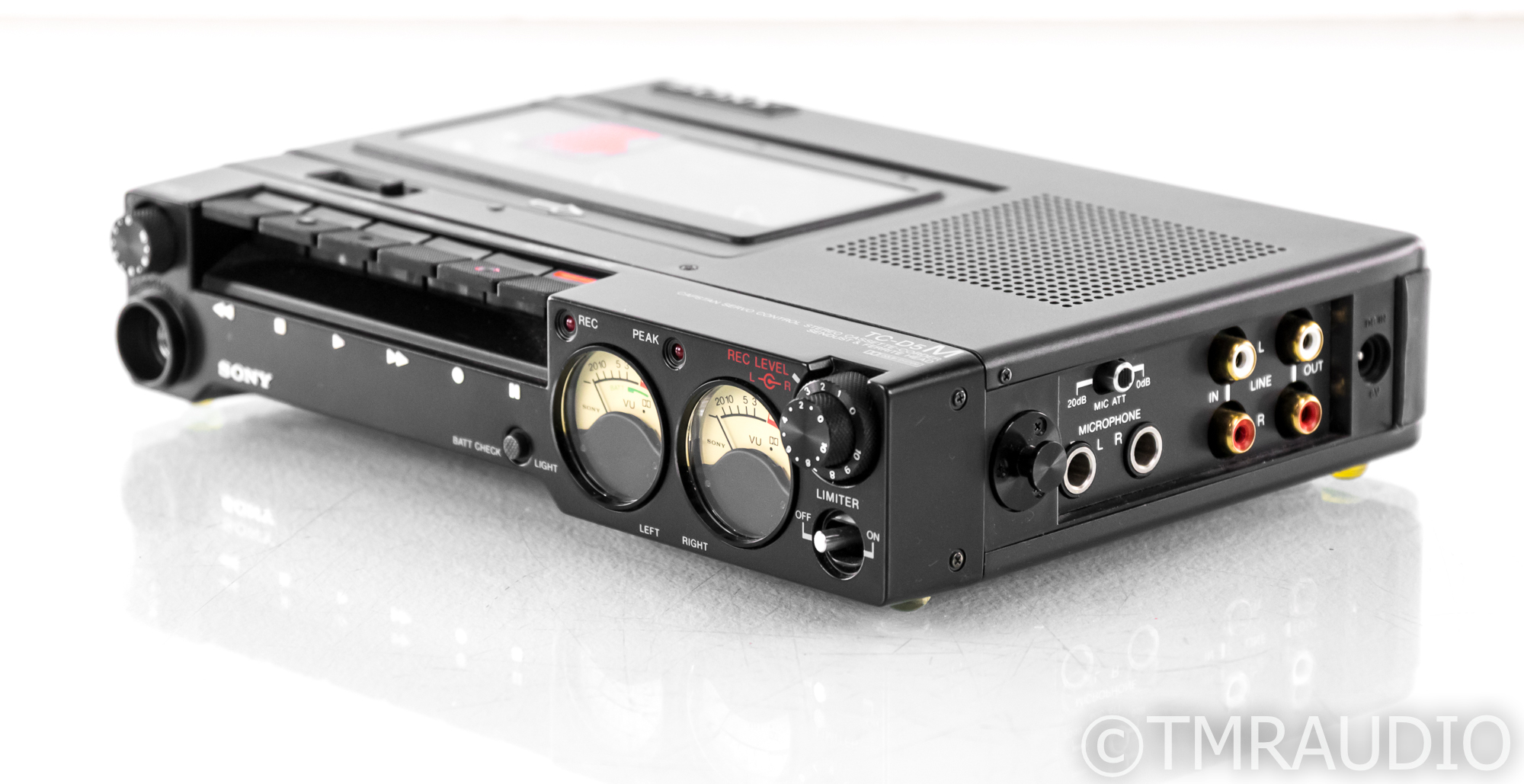 Sony TC-D5M Vintage Portable Cassette Tape Recorder; TCD5M