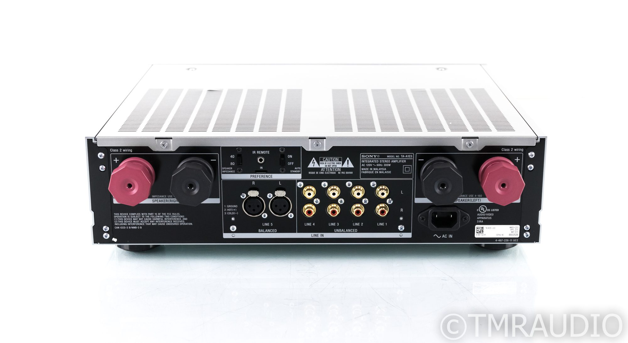 Sony TA-A1ES Stereo Integrated Amplifier; TAA1ES; Remote - The