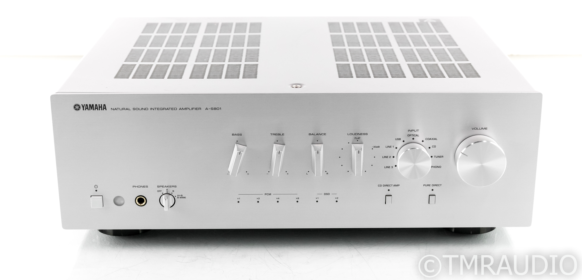 Yamaha A-S801 Stereo Integrated Amplifier; AS801; Remote; MM