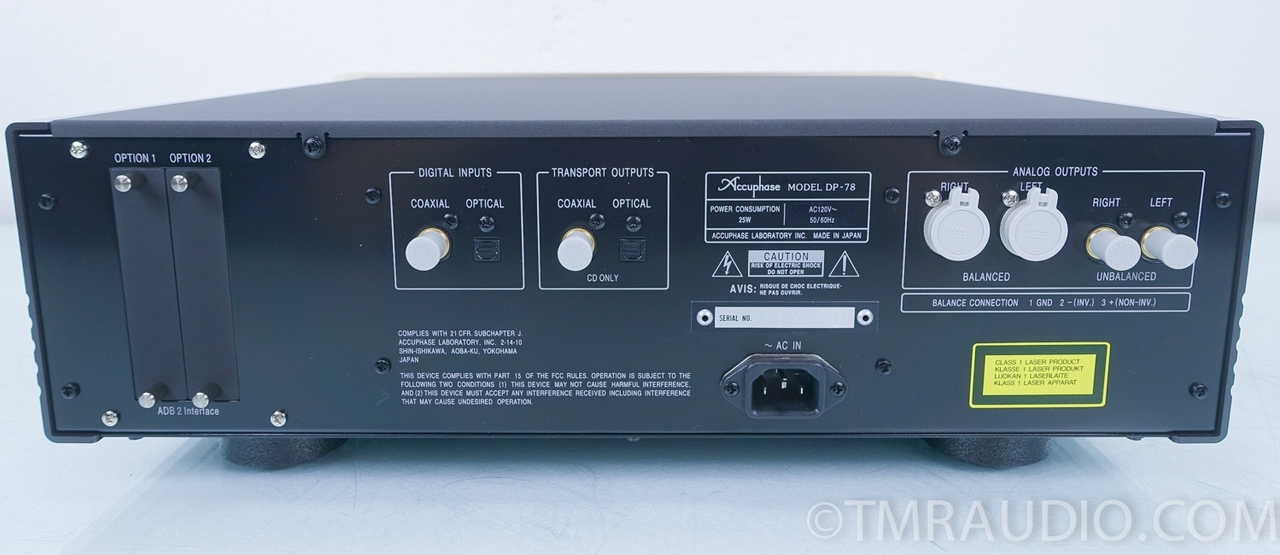 Accuphase DP-78 SACD / CD Player in Factory Box - The Music Room