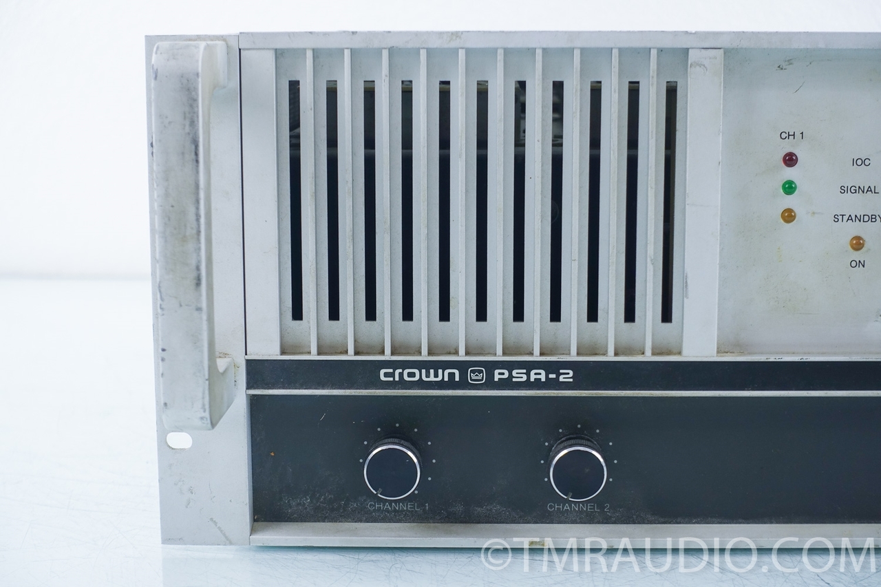 CROWN amcron PSA-2 パワーアンプ Crown PSA-2 Power Amplifier; AS-IS - The Music Room
