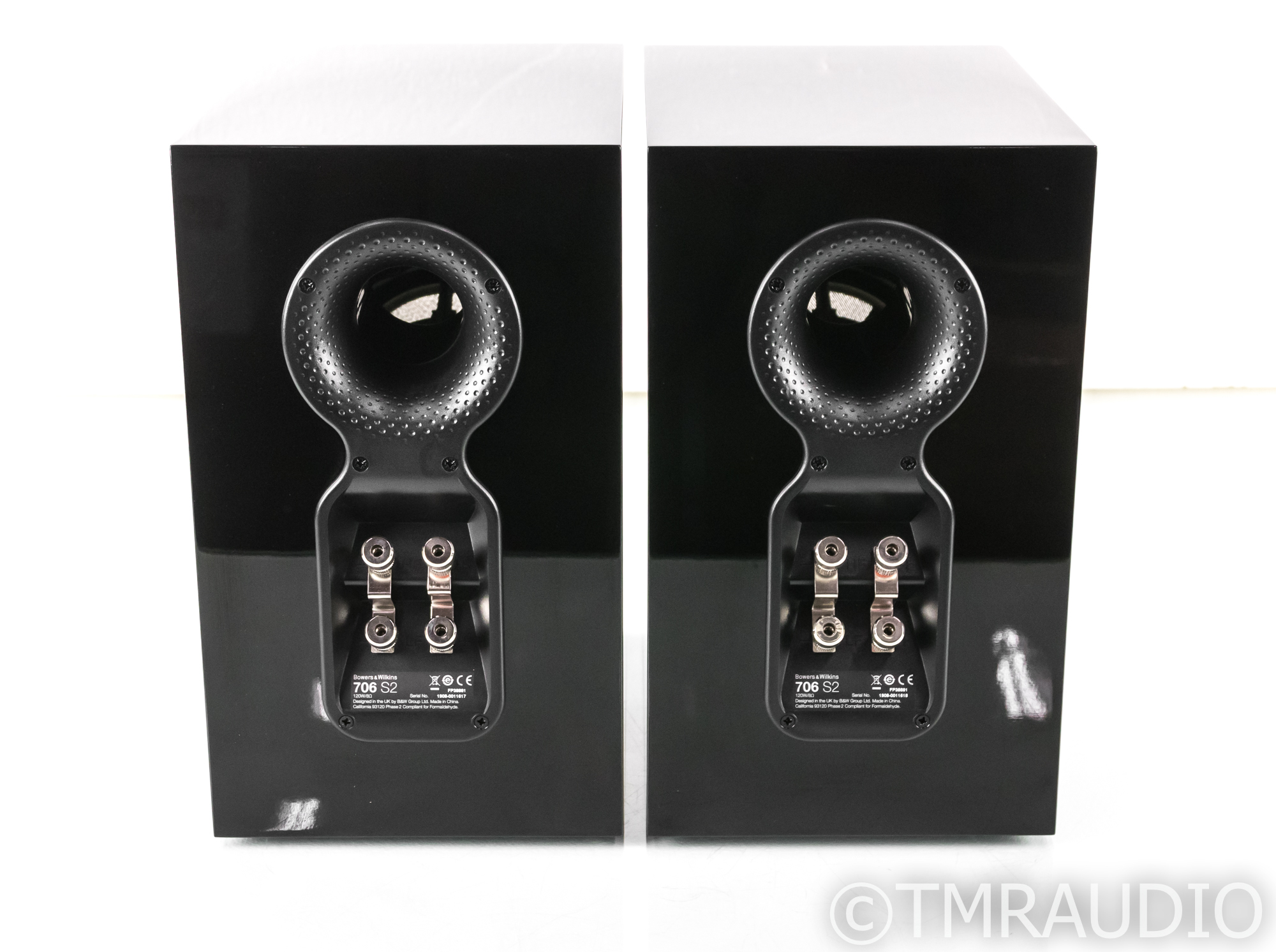 Bowers & Wilkins 706 S2 ブラック B&W Bowers & Wilkins 706 S2 (Gloss Black) Bookshelf speakers at