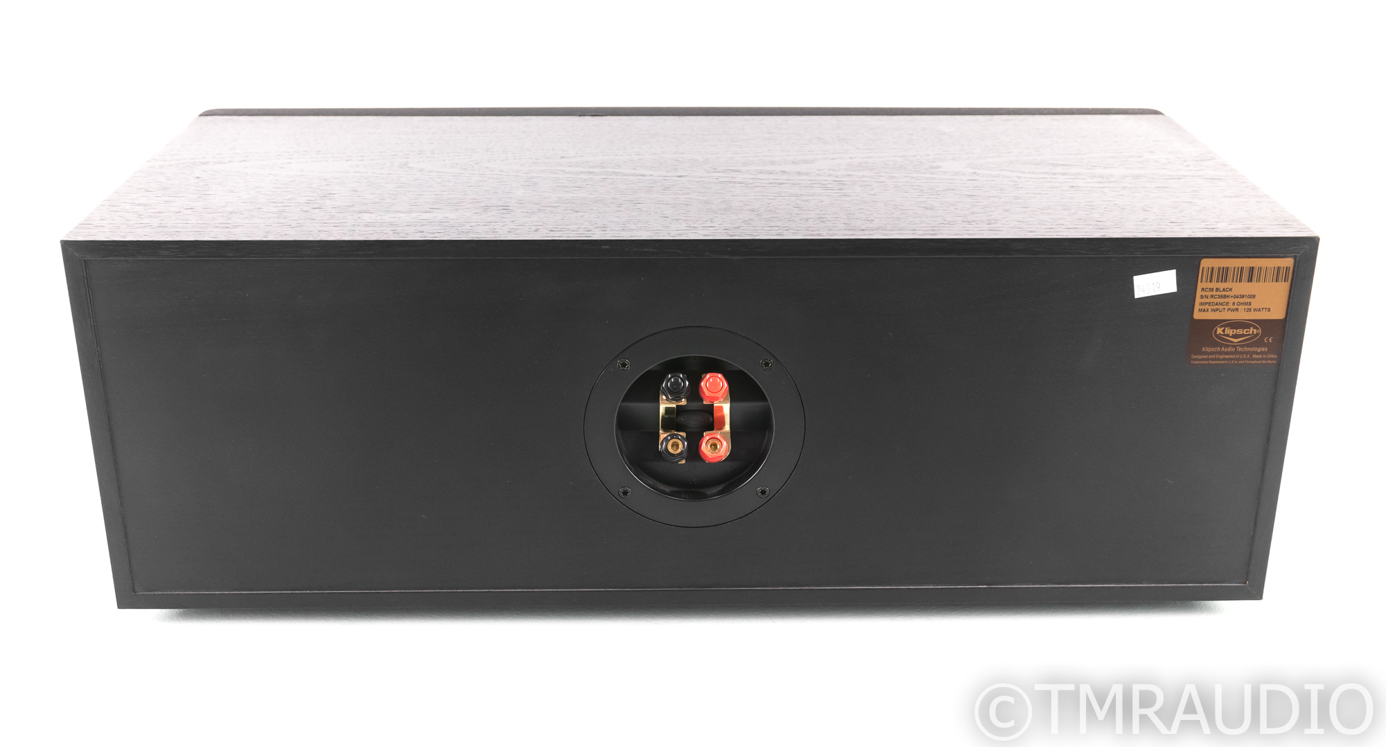 Klipsch RC-35 Center Channel Speaker; Black; RC35