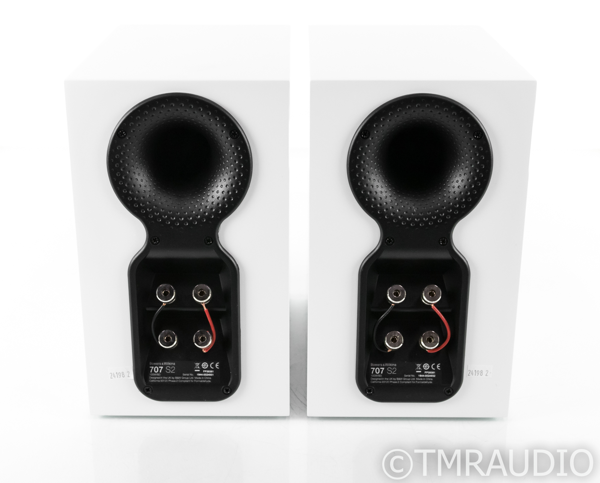 B&W 707 S2 Bookshelf Speakers