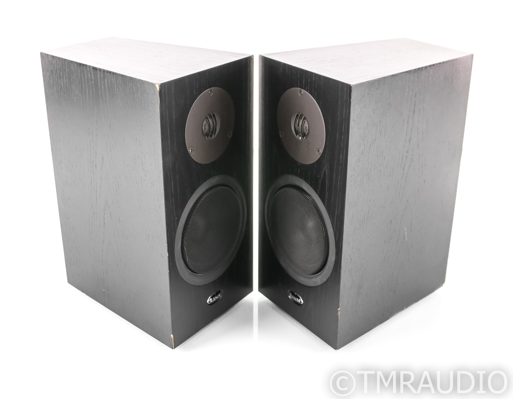 Linn Katan Bookshelf Speakers; Black Pair - The Music Room