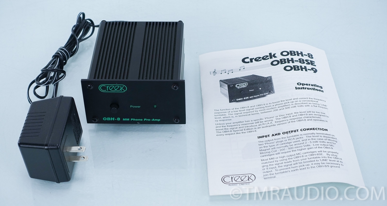 Creek OBH-8 MM Phono Pre-Amp フォノイコライザー SoundStage! Vinyl