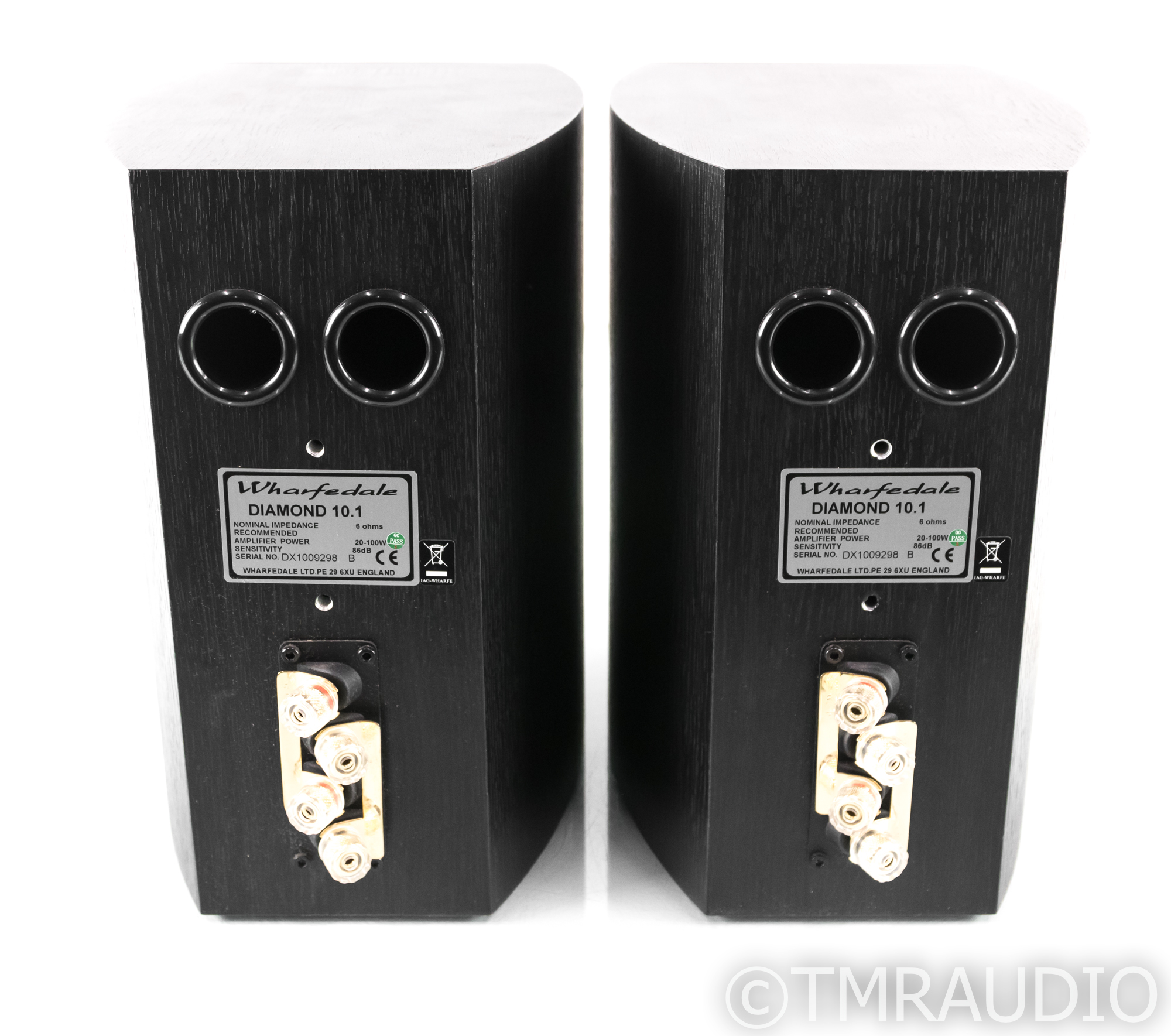 Wharfedale Diamond 10.1 Bookshelf Speakers; Blackwood Pair