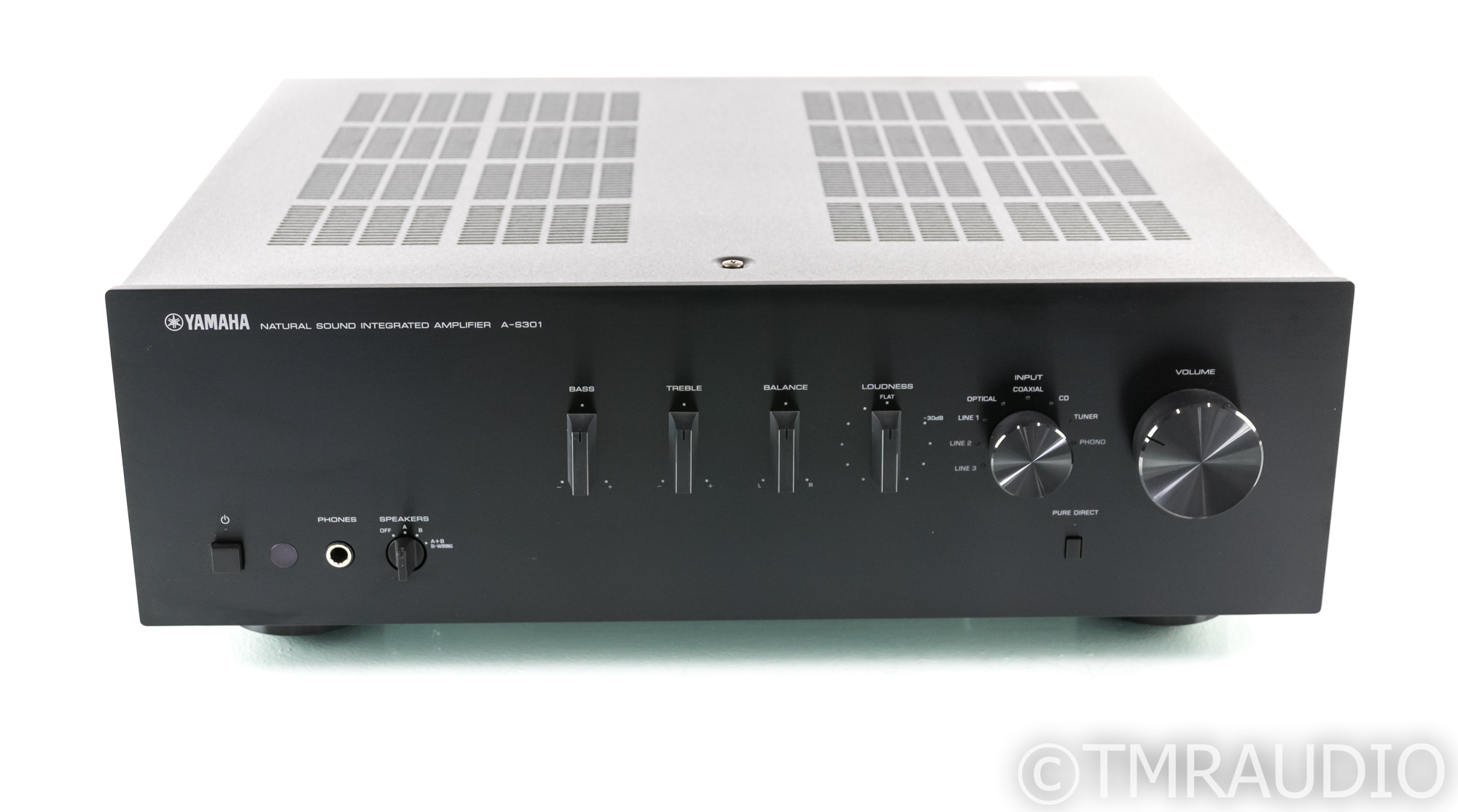 Yamaha A-S301 Stereo Integrated Amplifier; AS301; MM Phono; Remote