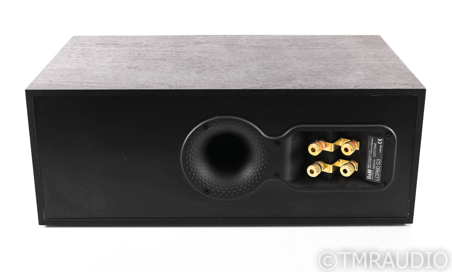 B&W LCR60 S3 Center Channel Speaker; Black Ash; LCR-60 (SOLD