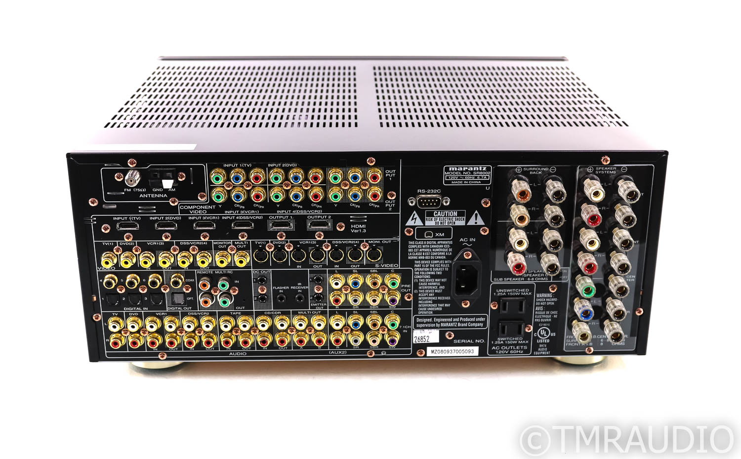 【よし】marantz（マランツ）高級AVアンプSR8002 Yahoo!オークション -「marantz sr8002」(アンプ) (オーディオ