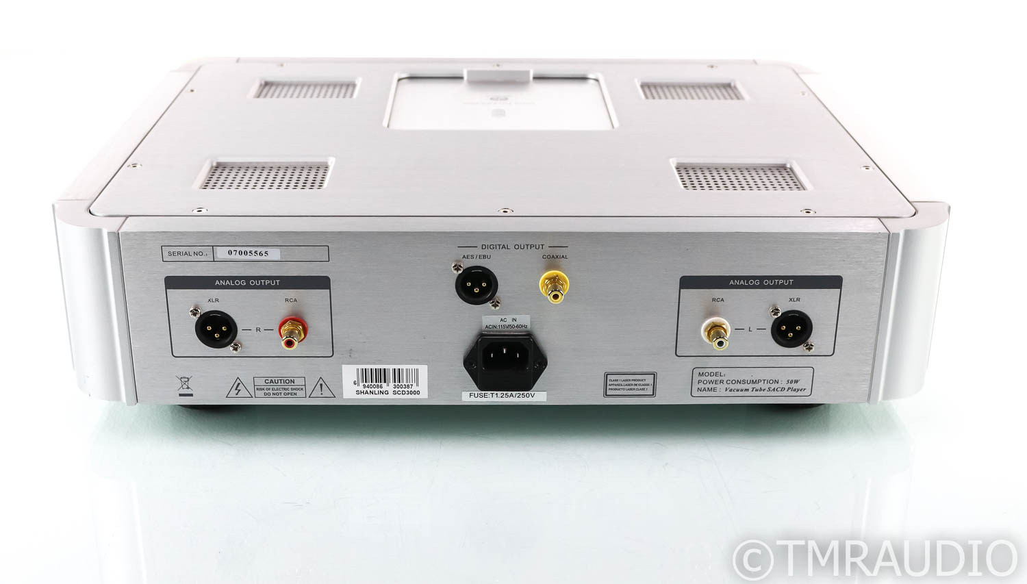 Exemplar Audio XSCD-1 Tube SACD / CD Player; XSCD1; Shanling