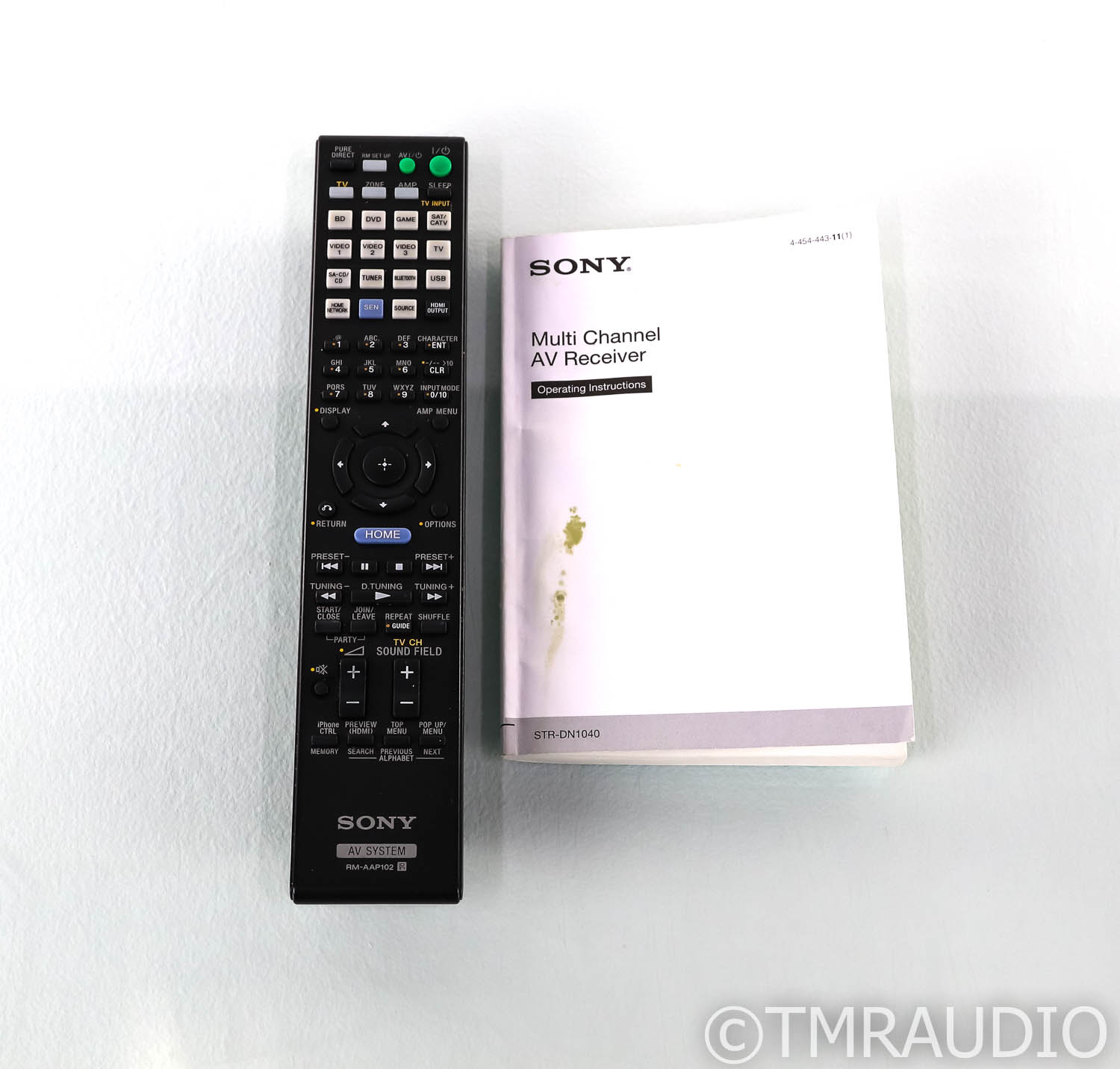 Sony STR-DN1040 7.2 Channel Home Theater Receiver; STRDN1040