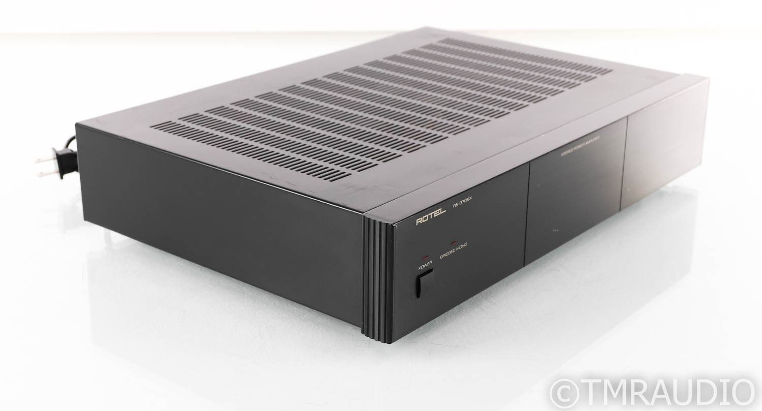 Rotel RB-970BX Stereo Power Amplifier; RB970BX - The Music Room