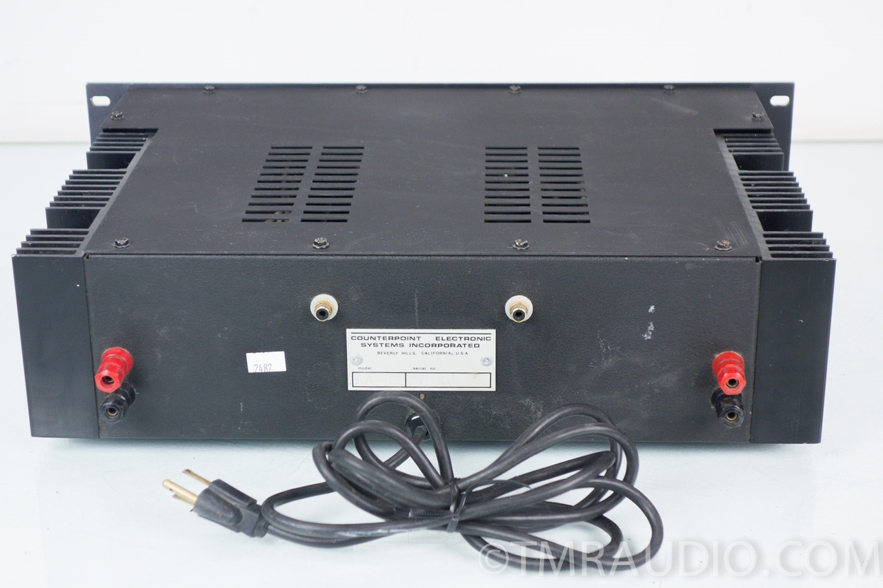 アンプ COUNTERPOINT SOLIO POWER AMPLIFIER COUNTERPOINT SOLID 2 POWER AMP – Record Mart HiFi