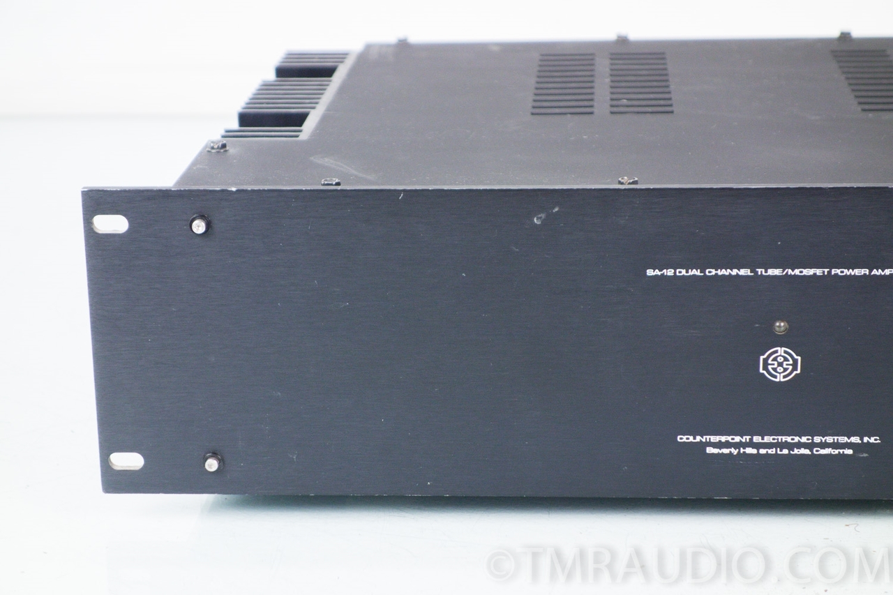 Counterpoint SA-12 Tube / Mosfet Hybrid Power Amplifier AS