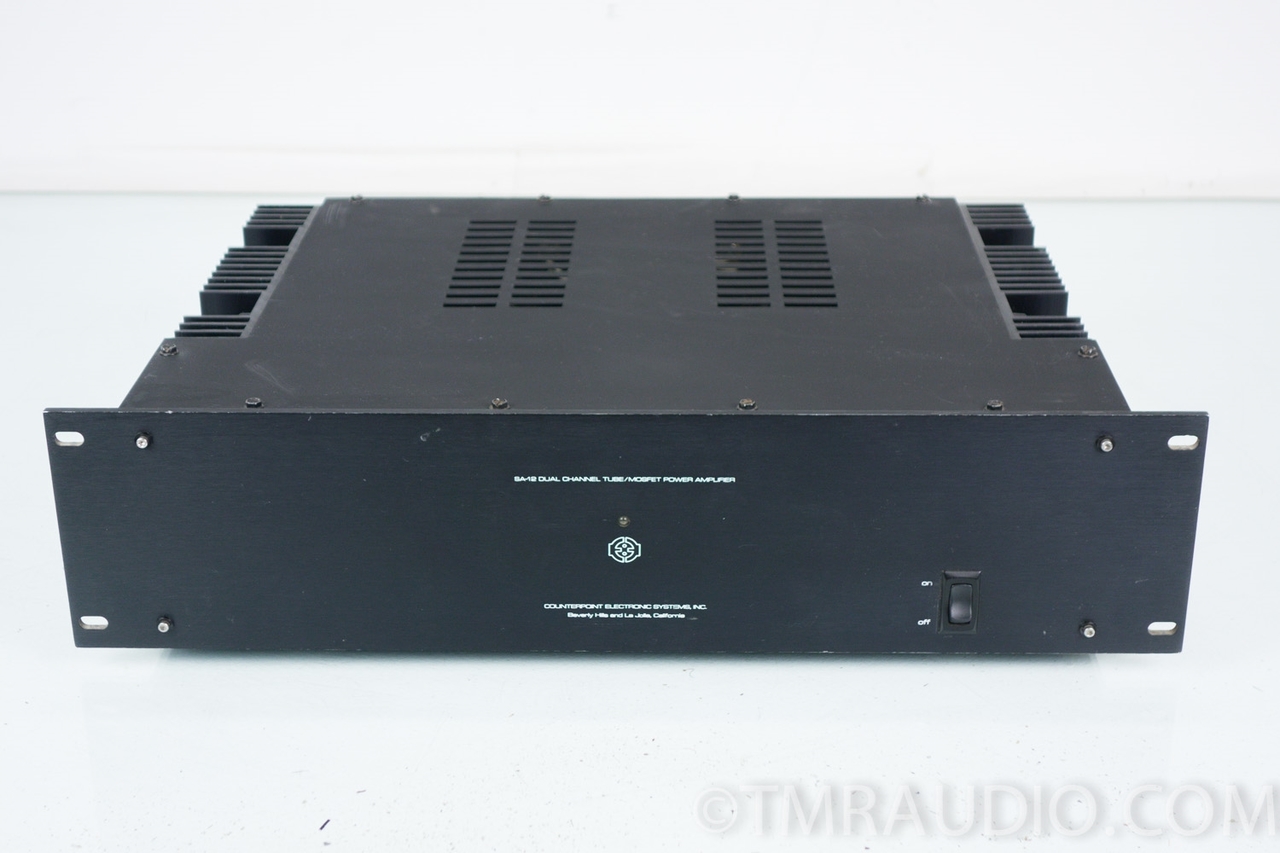 Counterpoint SA-12 Tube / Mosfet Hybrid Power Amplifier AS-IS