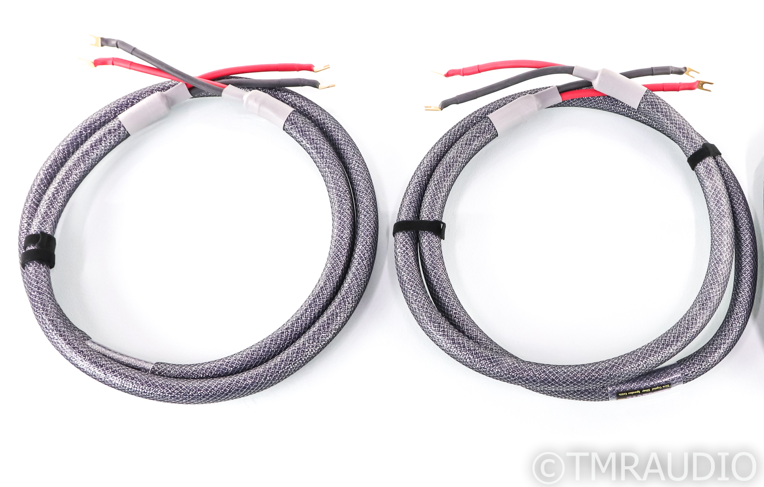 Acoustic Zen Absolute Zero Crystal Silver Speaker Cables