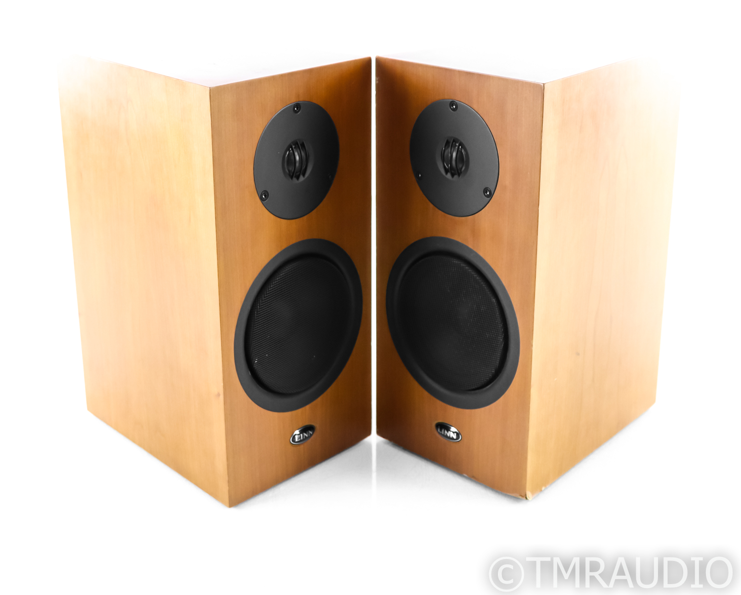 Linn Katan Passive Bookshelf Speakers; Cherry Pair - The Music Room