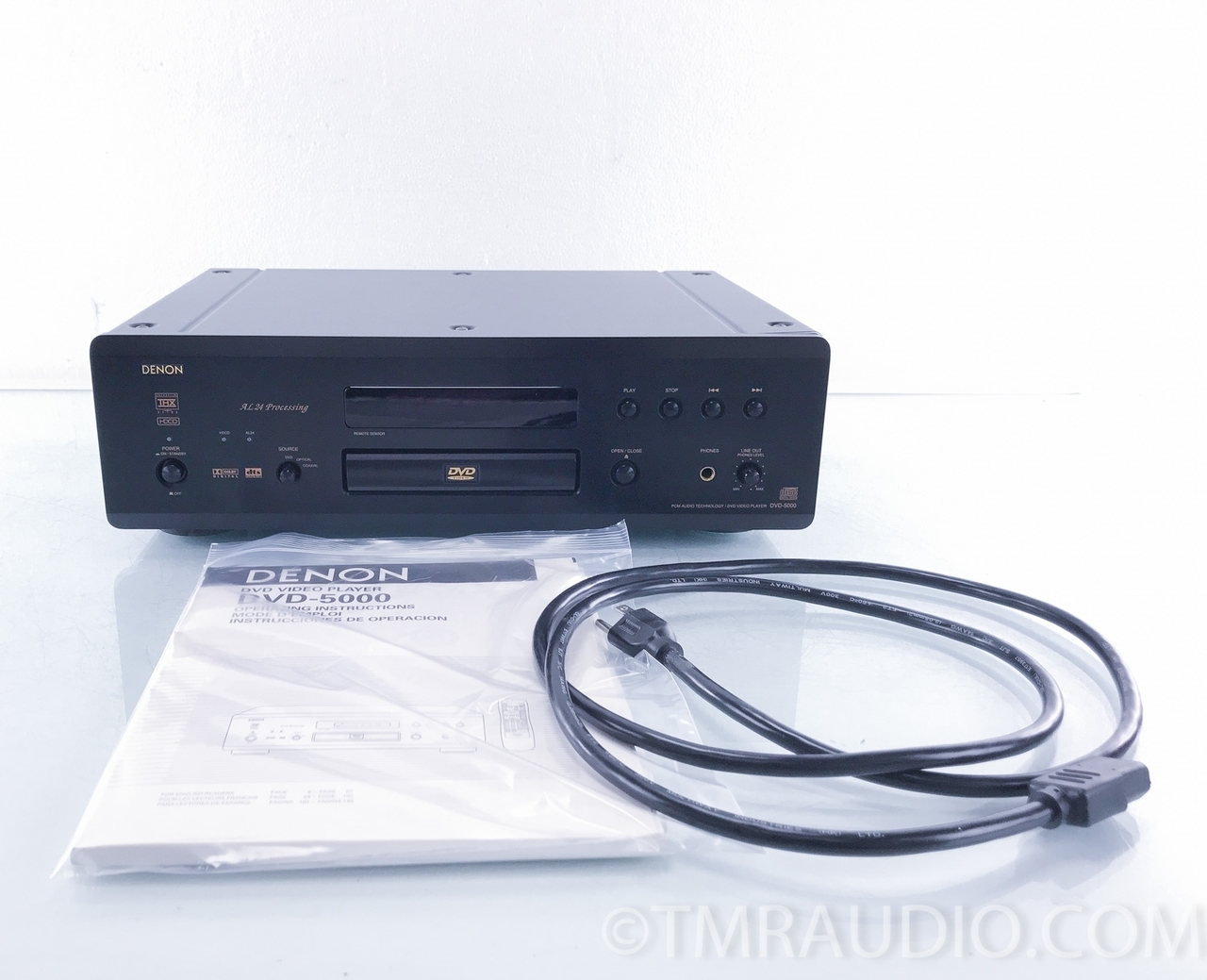 【￥270,000・1999年】DENON DVD-5000 DVDプレーヤー Denon DVD-5000 DVD Video Player, w/Remote | PCM Audio