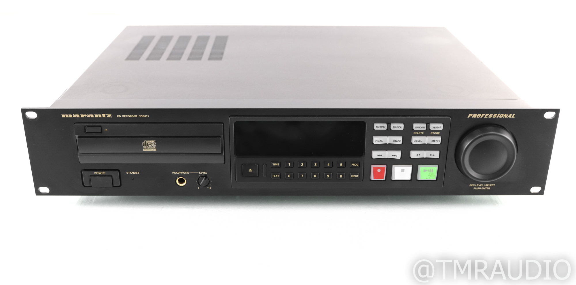 Marantz Professional CDR631 CD-R / CD-RW Recorder; CDR-631