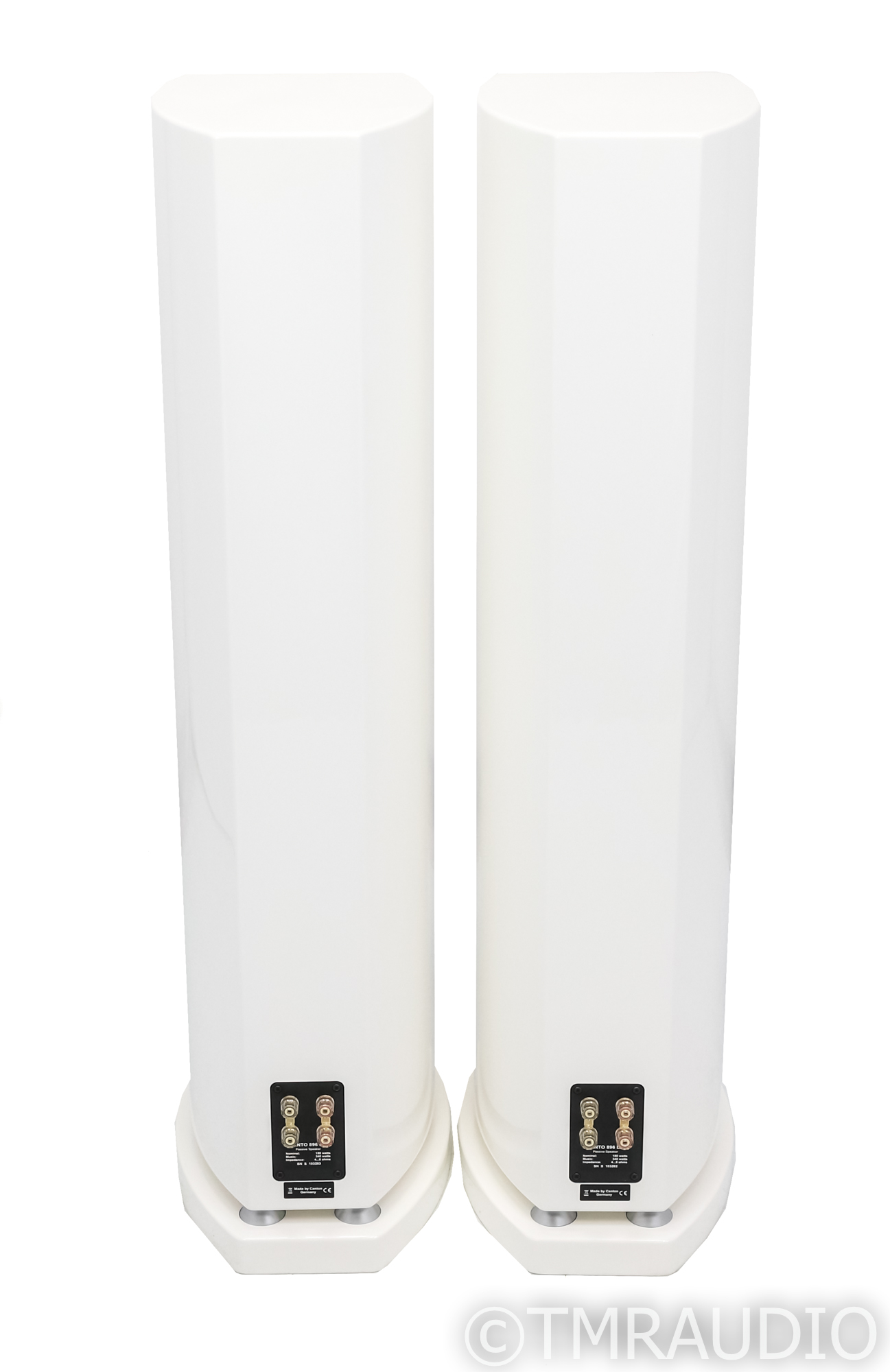 Paire D'enceintes Canton Vento 896 DC - Blanc Haut Brillant - Neuves Sous Emballage