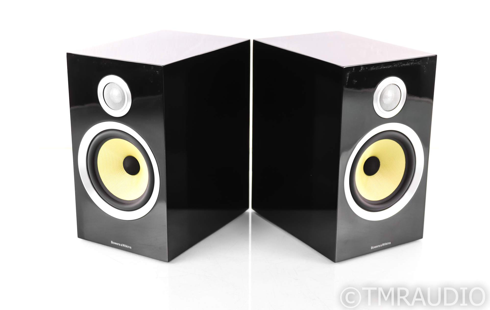B＆W CM5S2 B&W CM5 S2 Bookshelf Speakers; Gloss Black Pair; CM-5 S2