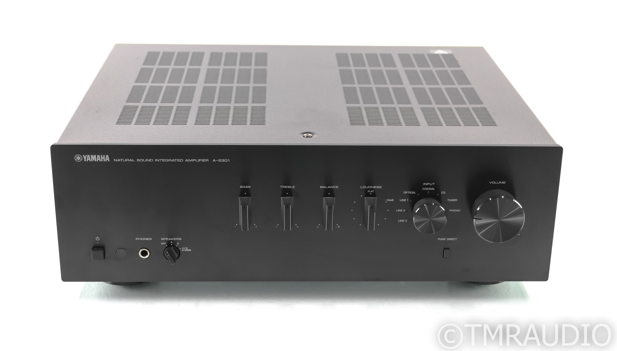 Yamaha A-S301 Stereo Integrated Amplifier; MM Phono; AS301