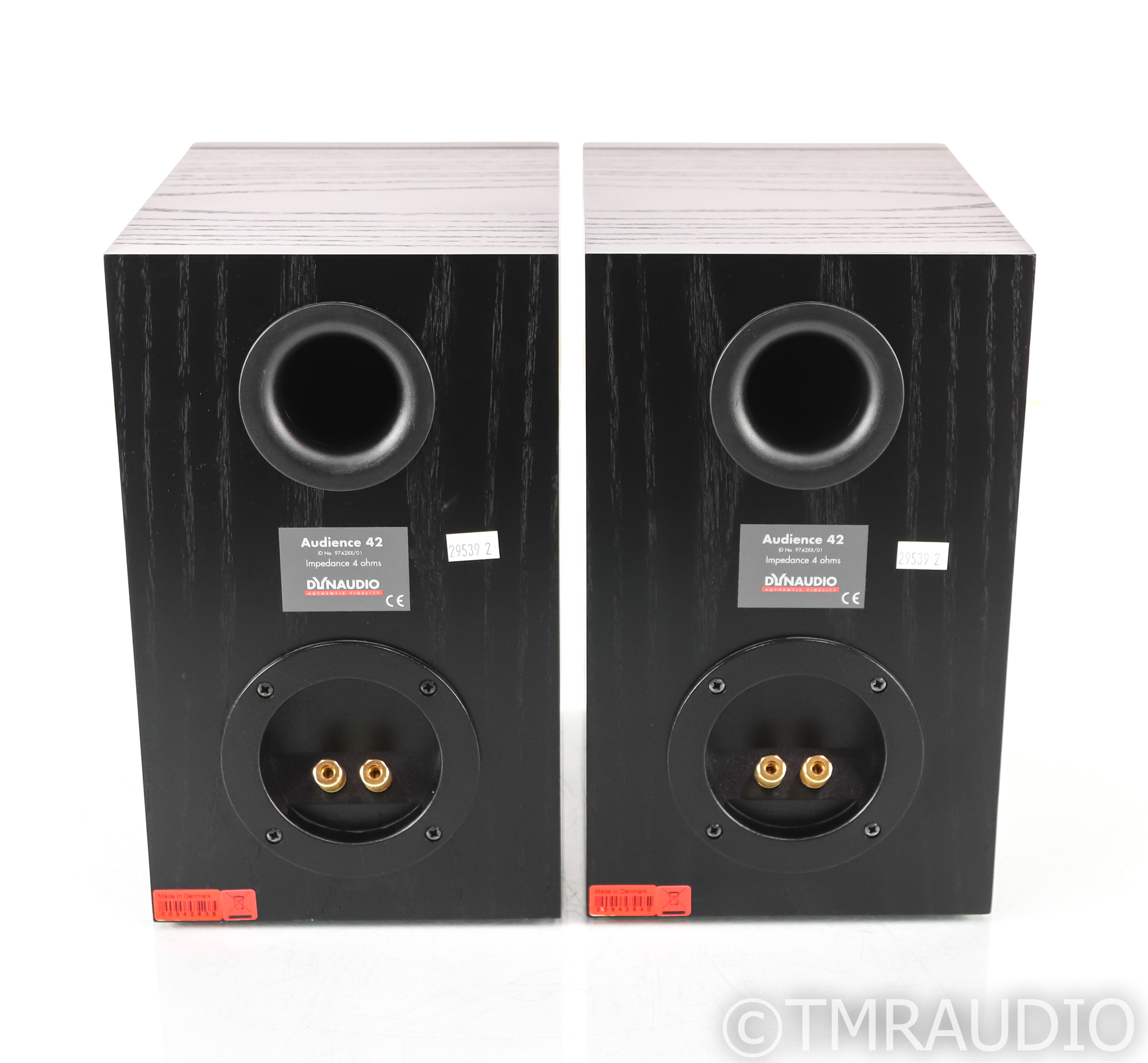 Dynaudio Audience 42 Bookshelf Speakers; Black Ash Pair