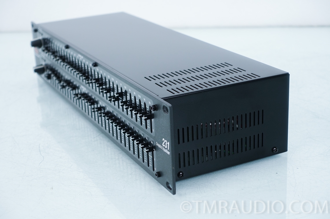 dbx 231 Professional Rack-mountable Graphic Equalizer - The