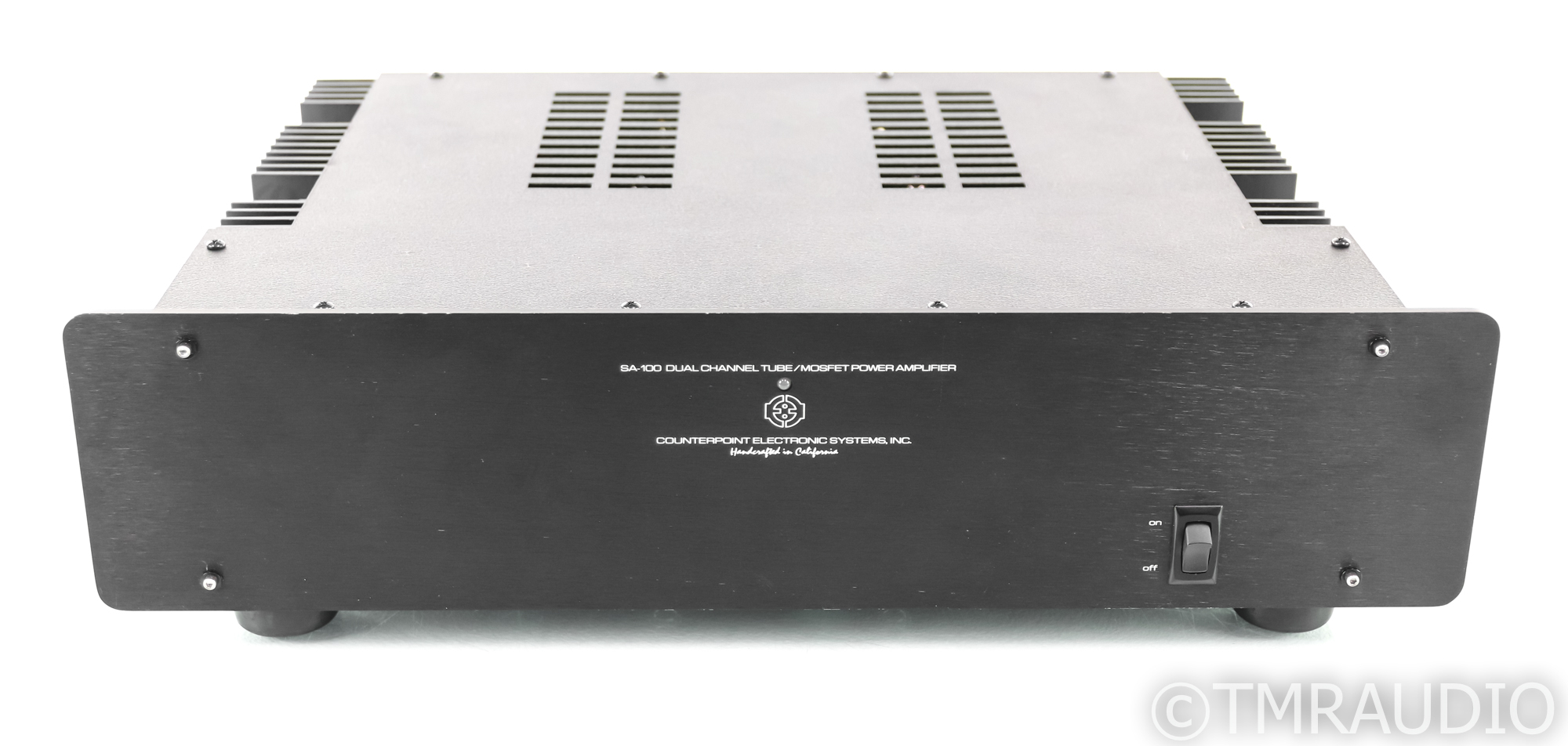 アンプ COUNTERPOINT SOLIO POWER AMPLIFIER Counterpoint Solid One Stereo Power Amplifier; Silver; Solid