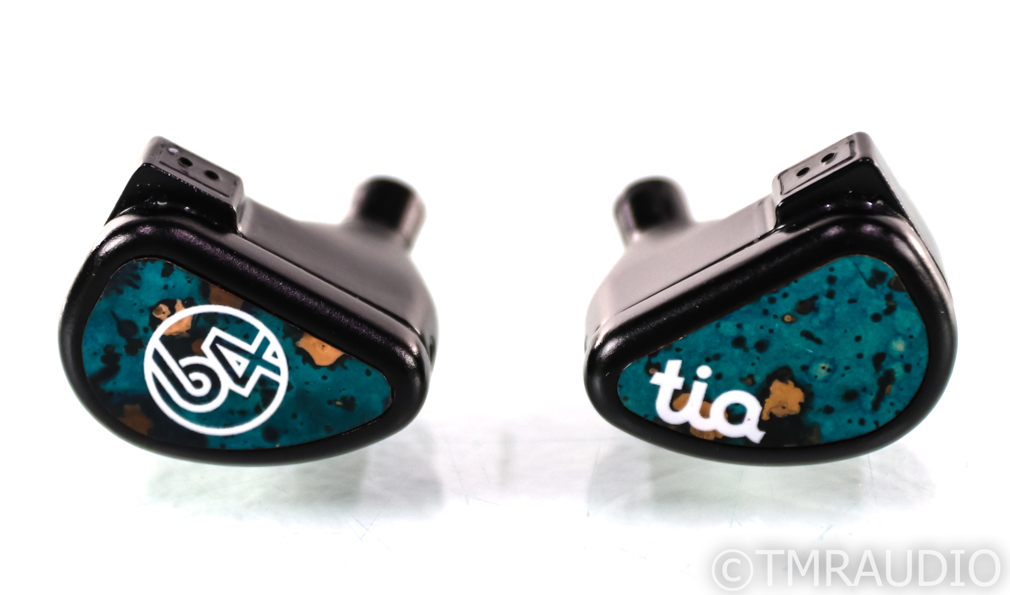 64 Audio Tia Fourte Noir In-Ear Monitor Headphones; Earbuds
