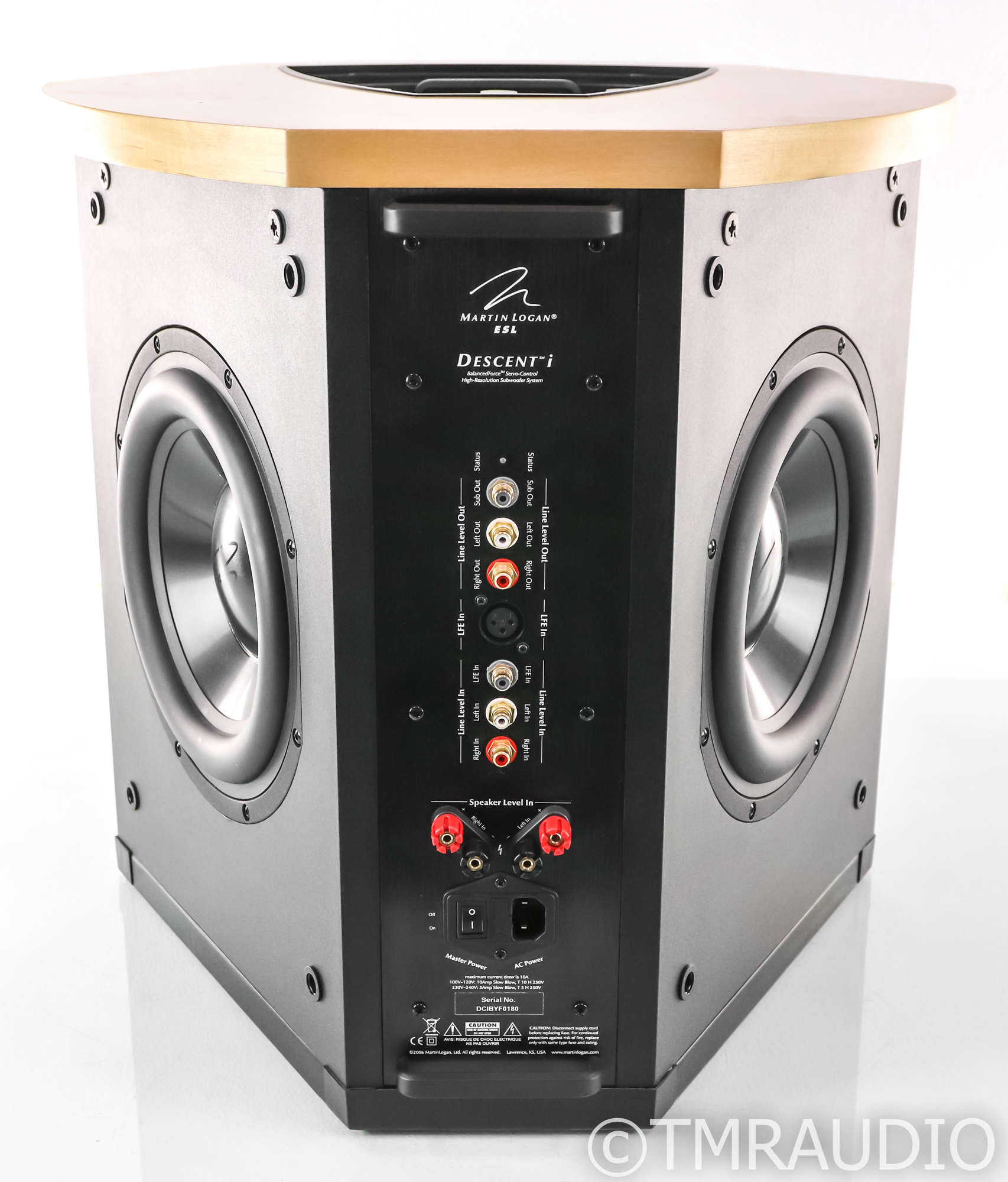 Martin Logan DEPTH Logan Depth I Martin Logan Descent Subwoofer