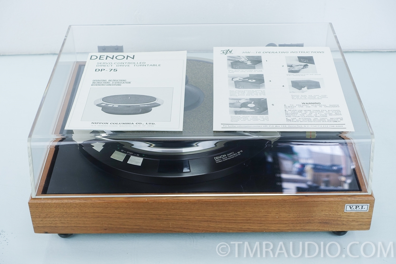DENON DP-75 DK-100G 名機Denon DP-75 Turntable DENON DP-75 DK-100G 名機Denon DP-75 Turntable
