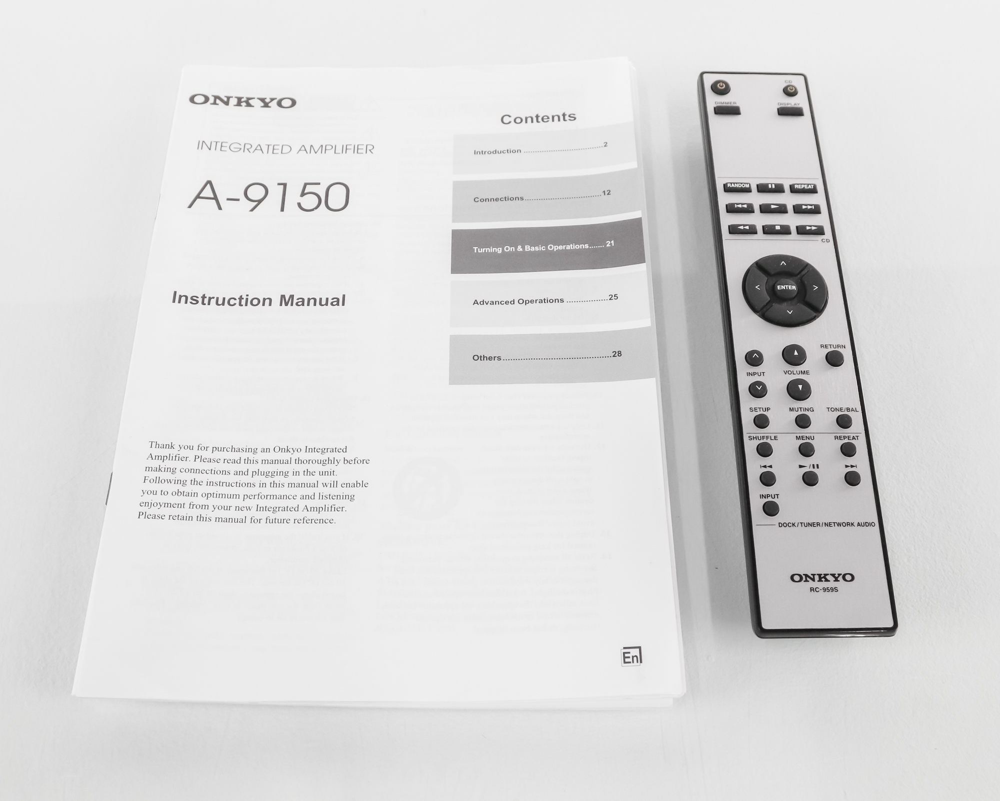 Onkyo A-9150 プリアンプ シルバー リモコン付 Onkyo A-9150 Integrated Stereo Amplifier | Onkyo | Onkyo
