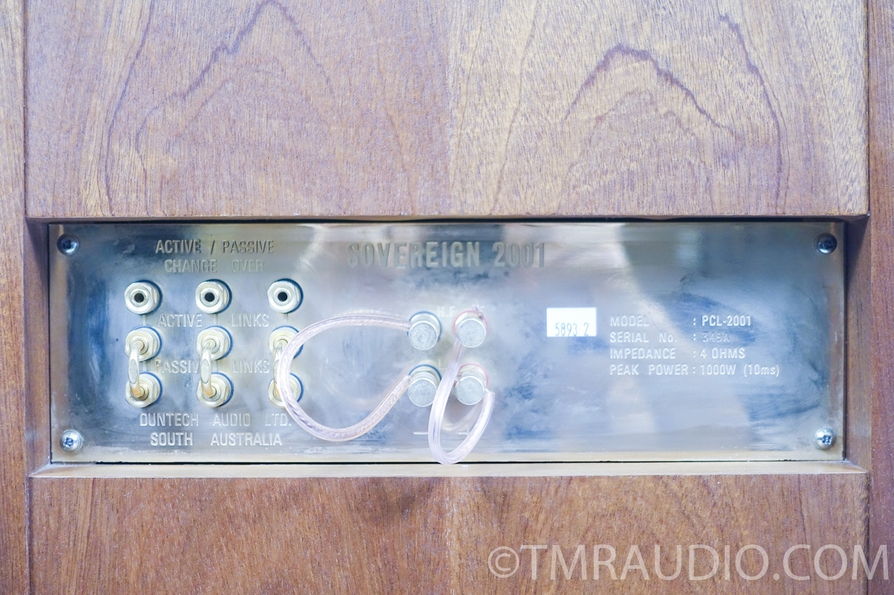 Duntech Sovereign PCL-2001 Speakers; Beautiful Dunlavy