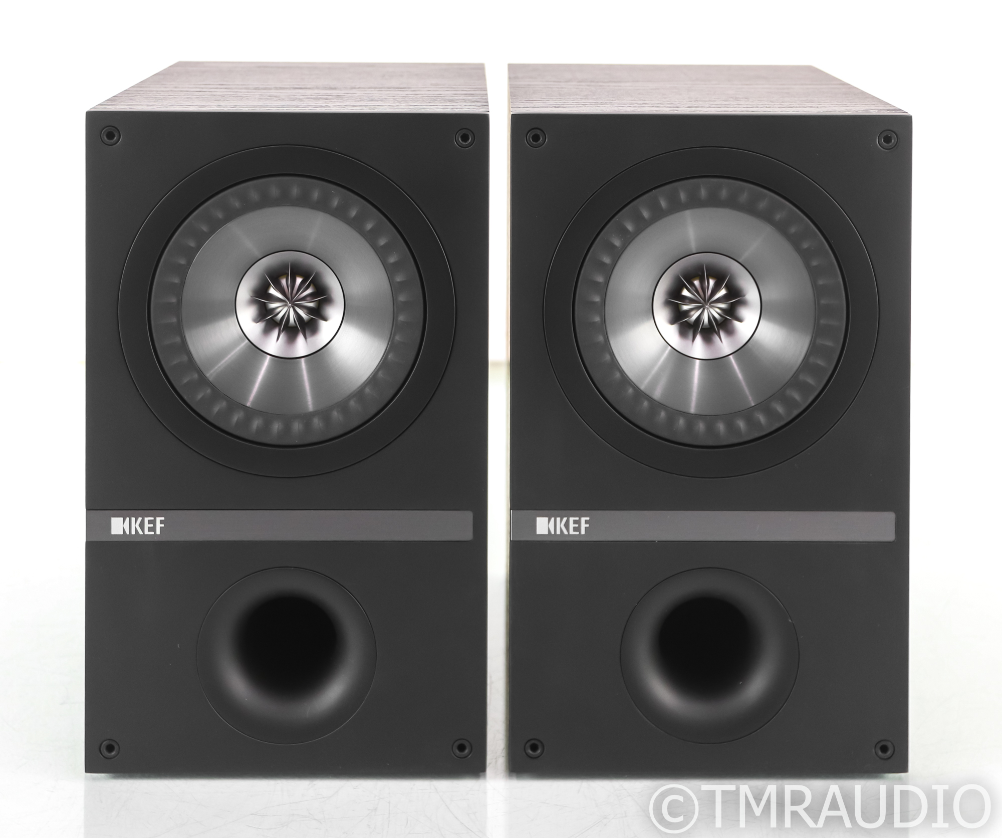KEF Q100 ブラック KEF Q100 Bookshelf Speakers; Black Oak Pair; Q-100 (SOLD